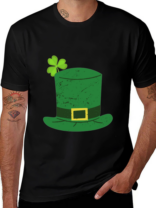 St. Patricks Day Leprechaun Hat Graphic Tee