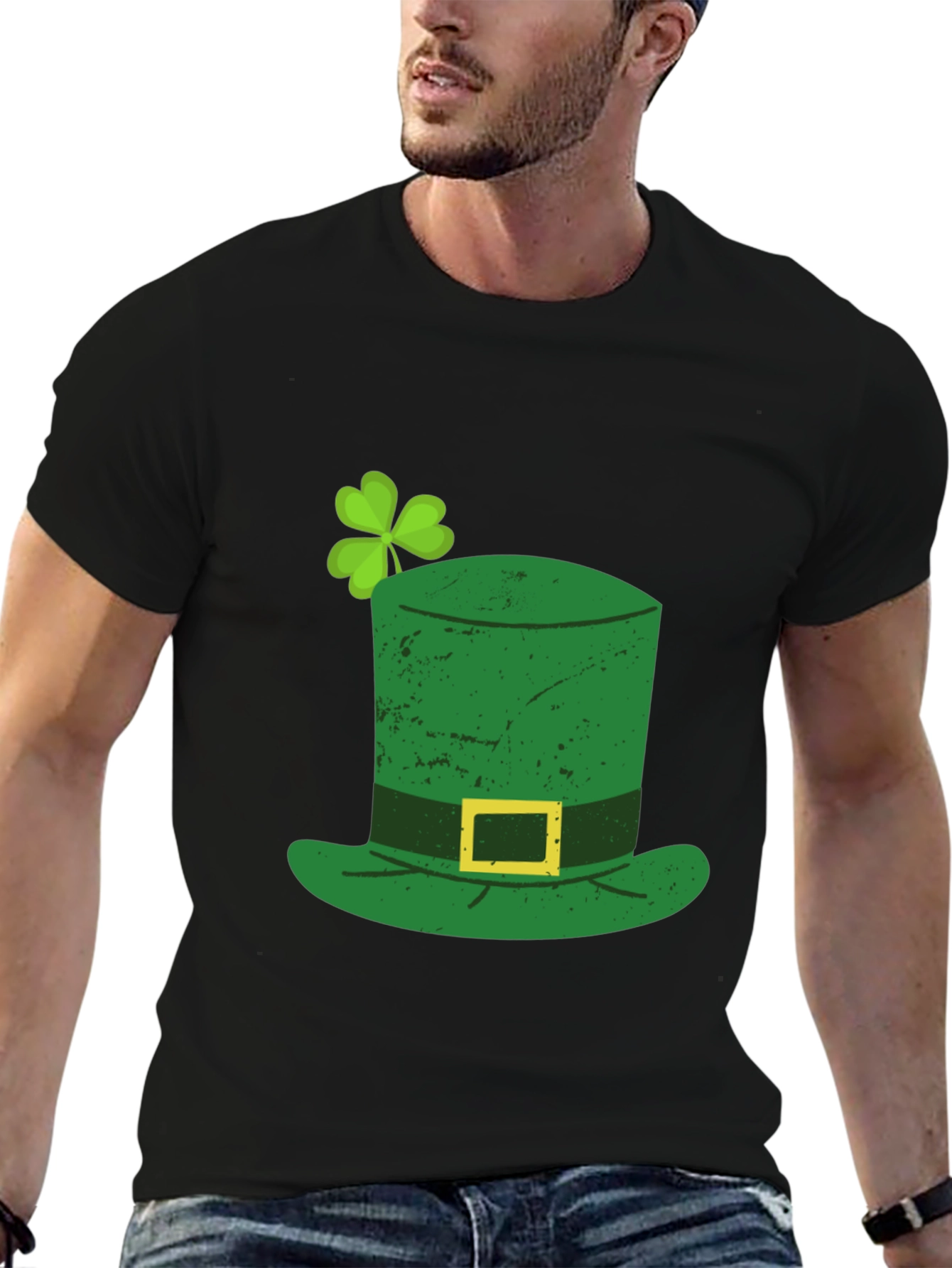 St. Patricks Day Leprechaun Hat Graphic Tee