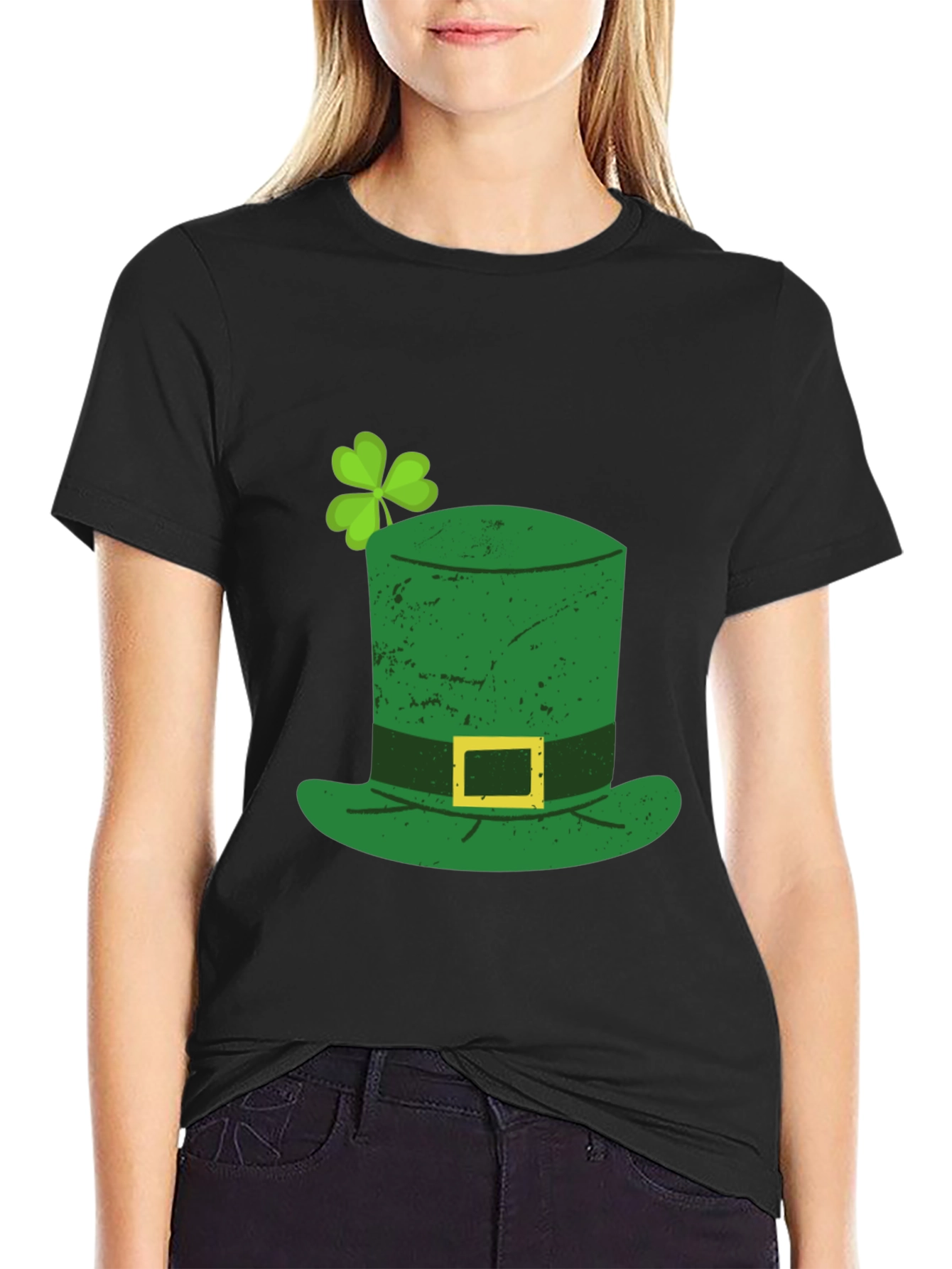 St. Patricks Day Leprechaun Hat Graphic Tee