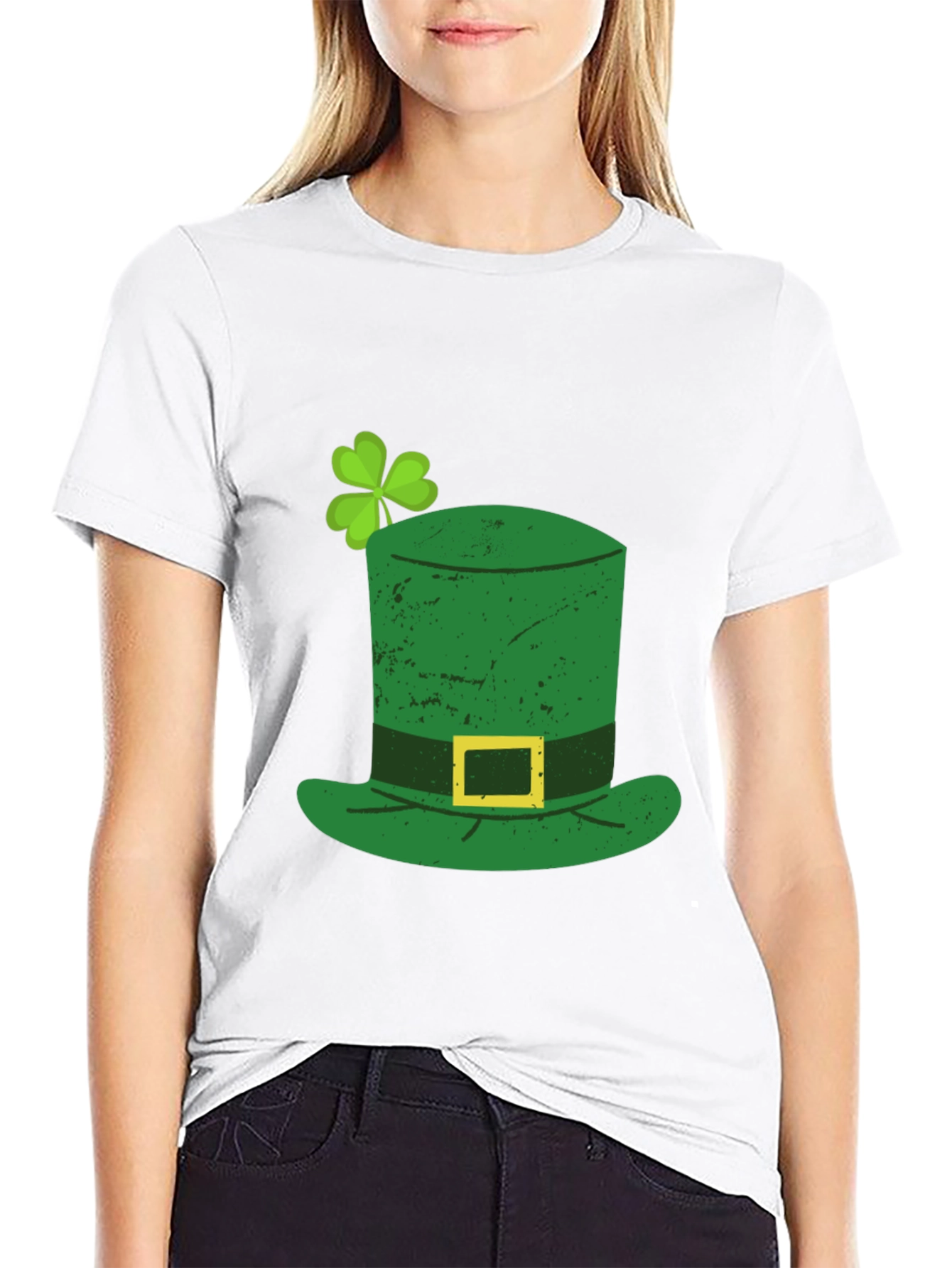 St. Patricks Day Leprechaun Hat Graphic Tee