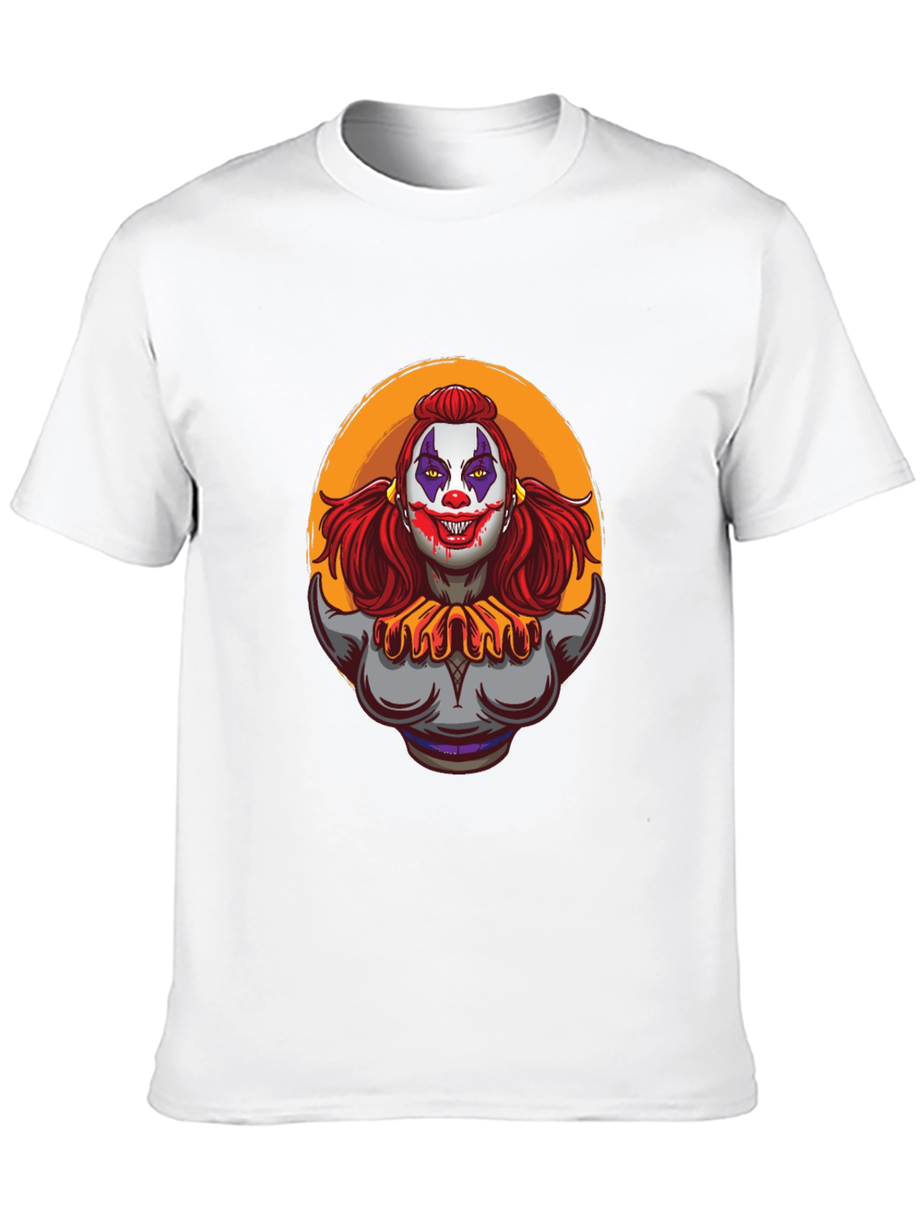 Clown Graphic Tee - Mens Black T-Shirt