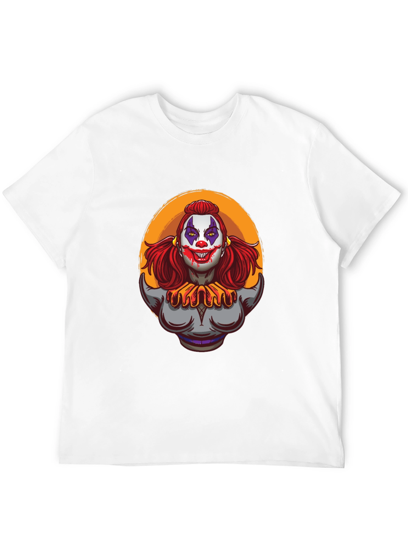 Clown Graphic Tee - Mens Black T-Shirt