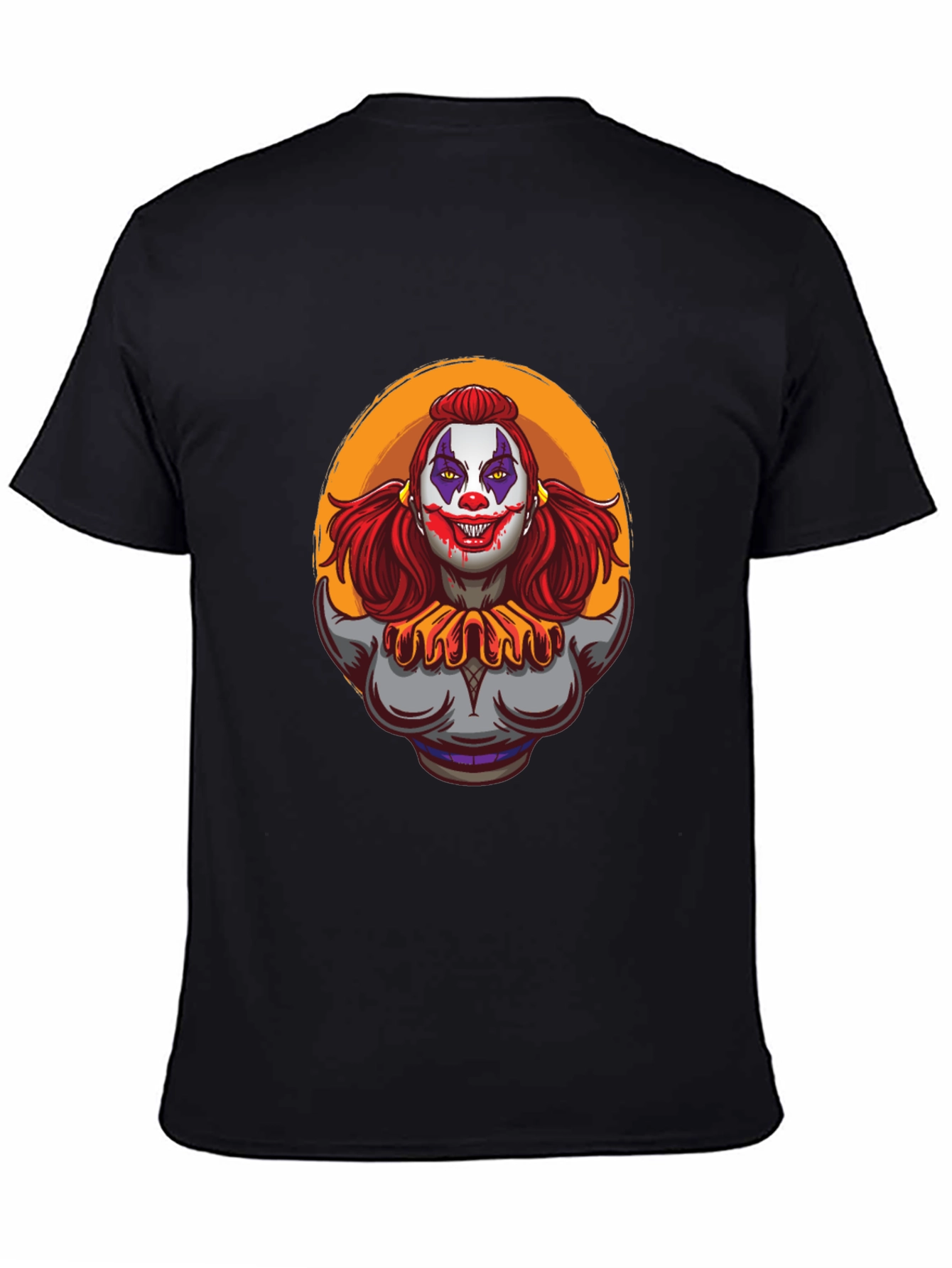 Clown Graphic Tee - Mens Black T-Shirt
