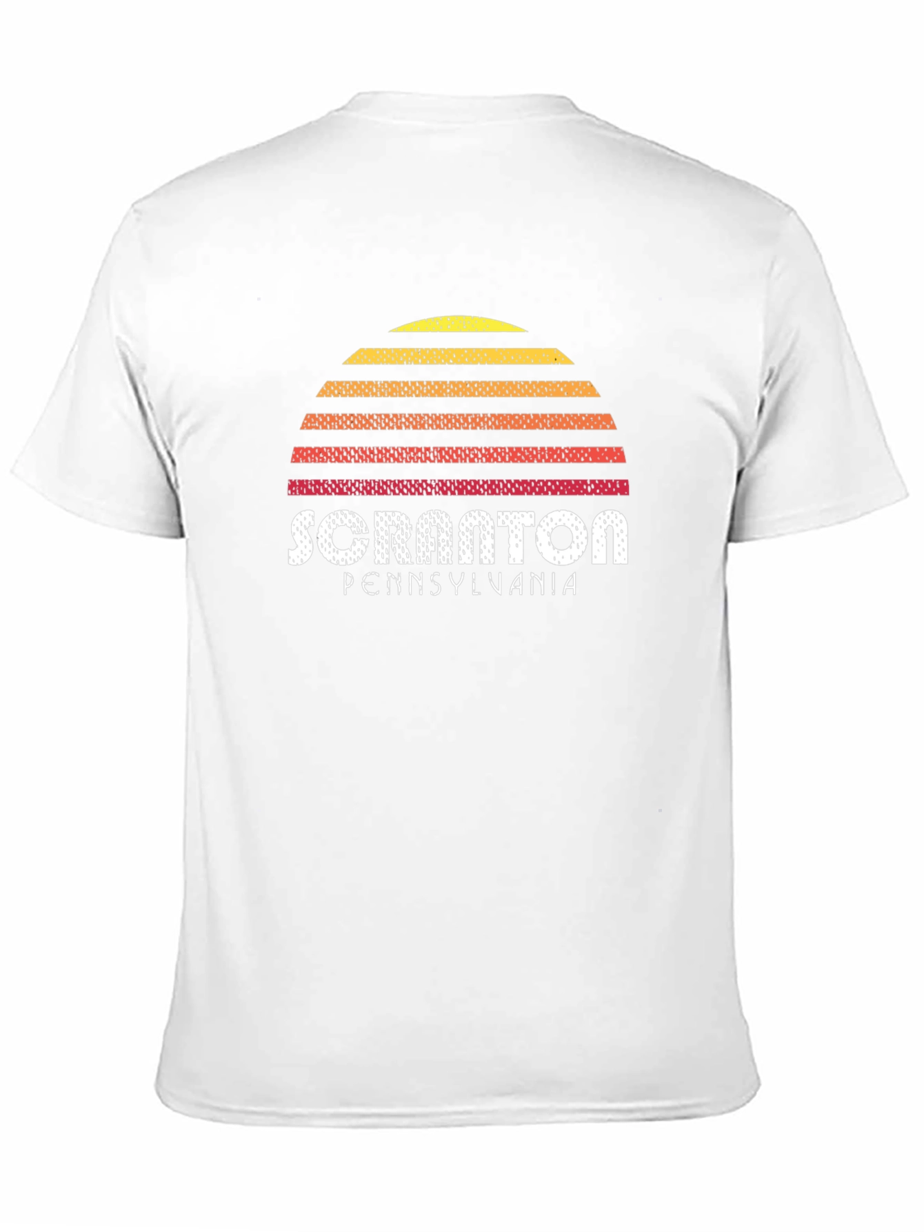 Scranton Pennsylvania Retro Sunset T-Shirt