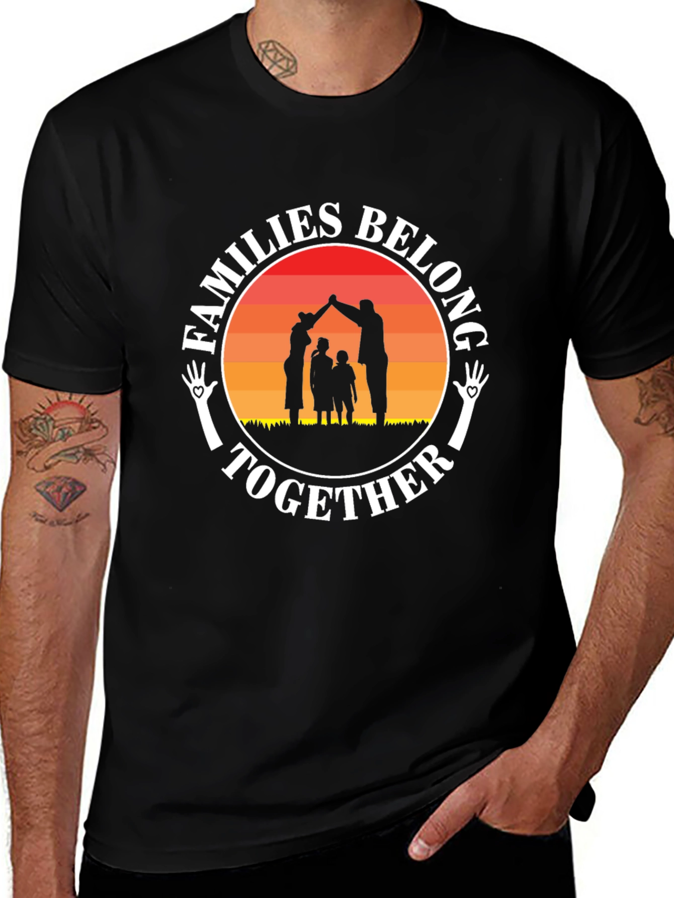 Families Belong Together Graphic Tee