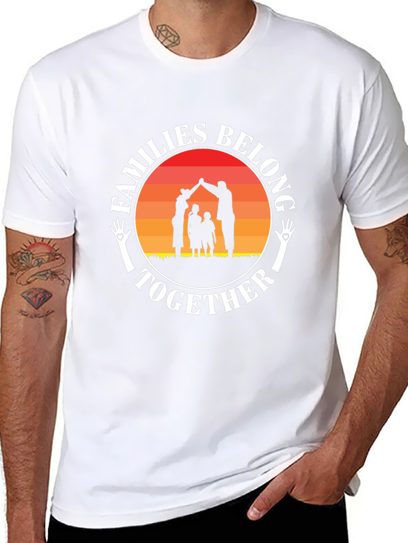Families Belong Together Graphic Tee