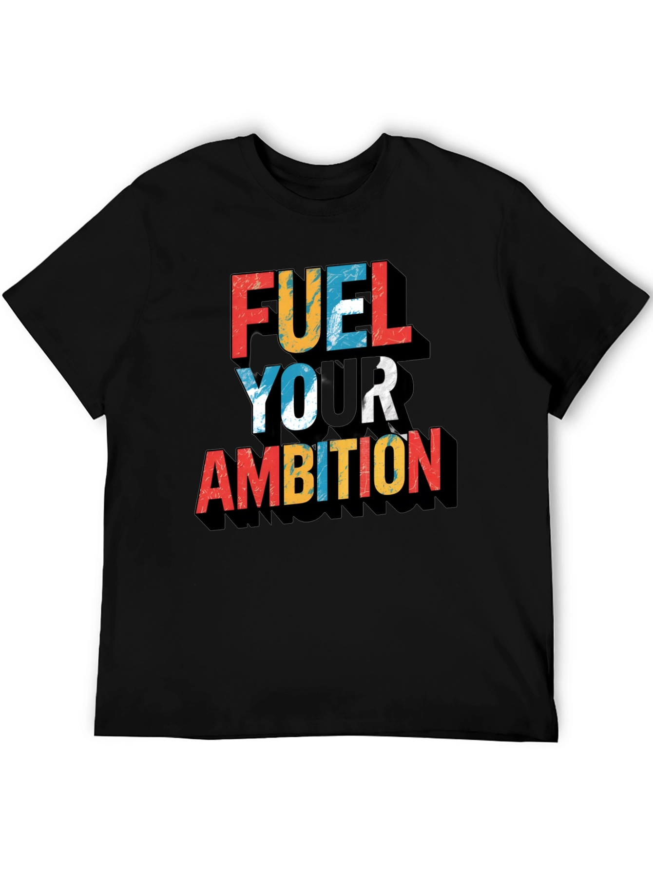 Fuel Your Ambition Graphic Tee - Black