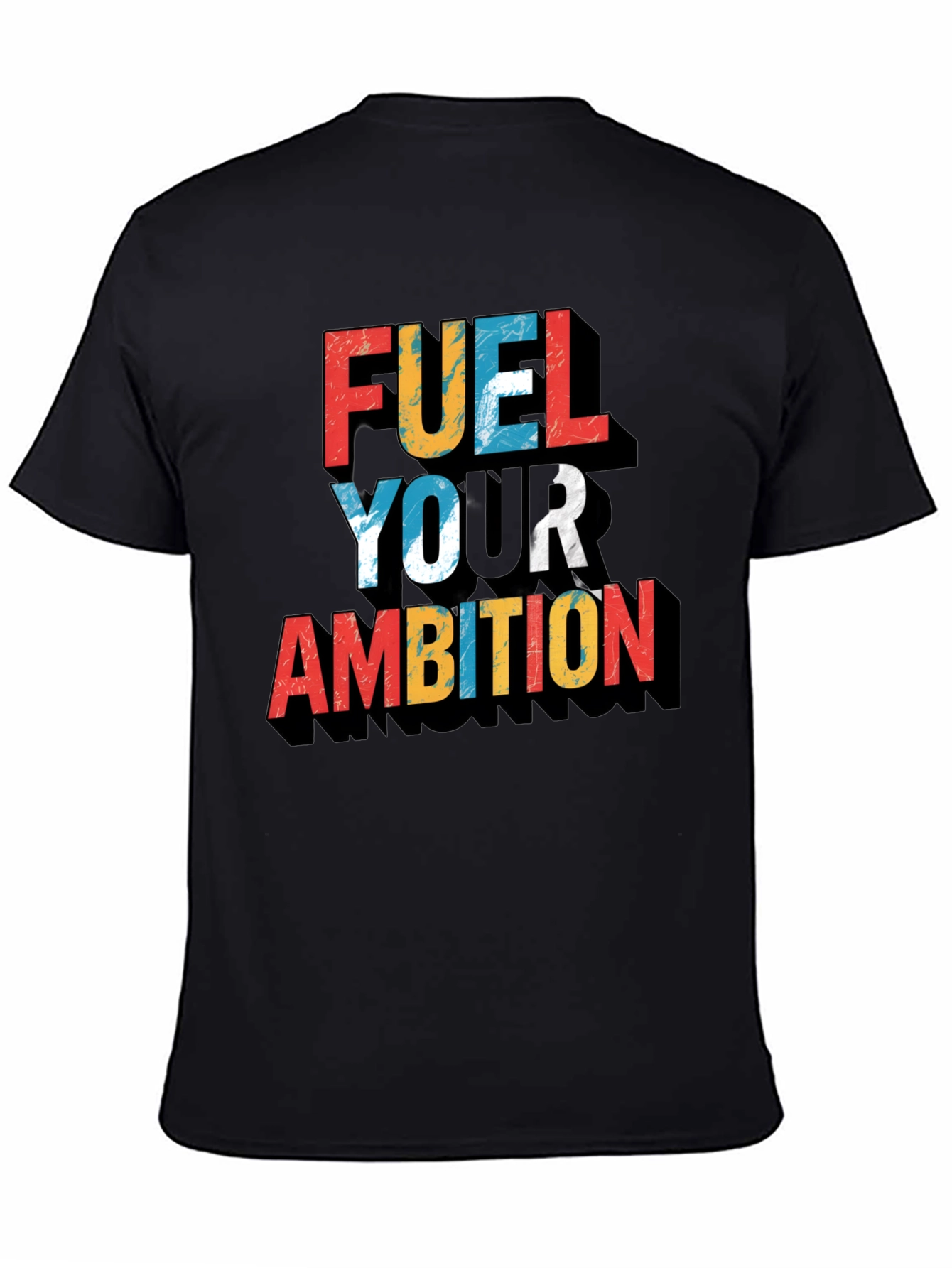 Fuel Your Ambition Graphic Tee - Black