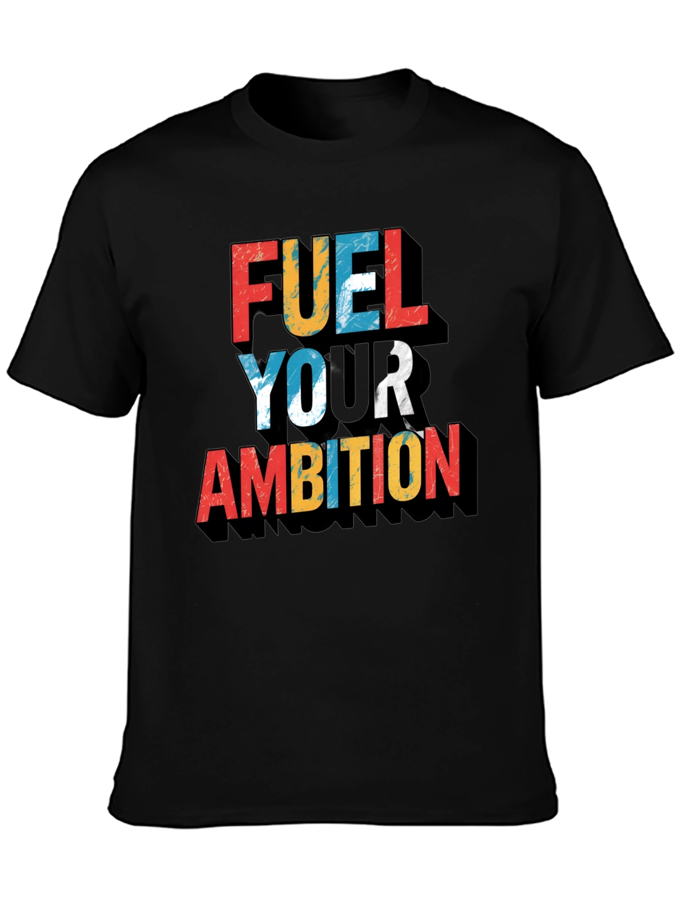 Fuel Your Ambition Graphic Tee - Black