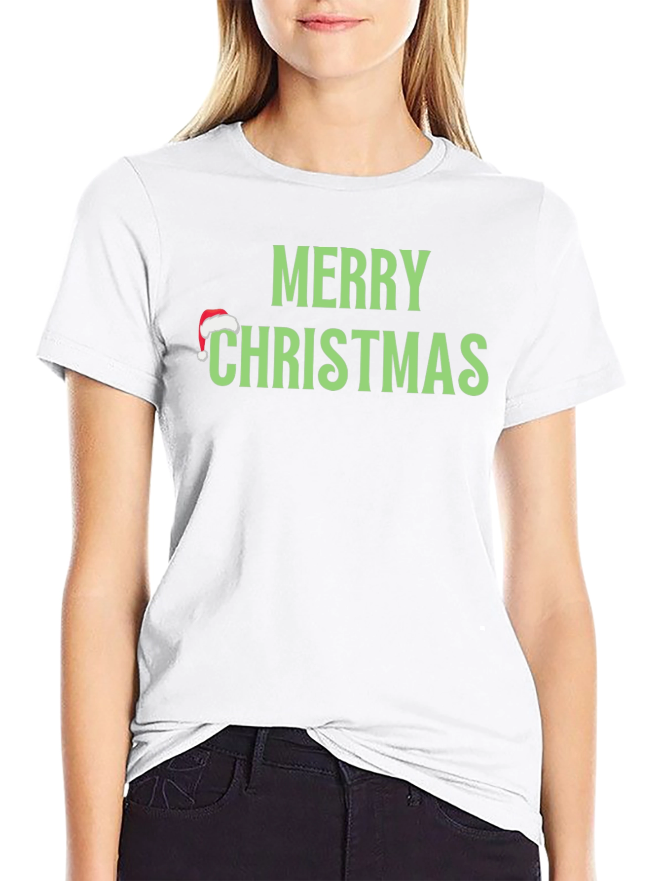 Merry Christmas Graphic Tee Holiday Apparel