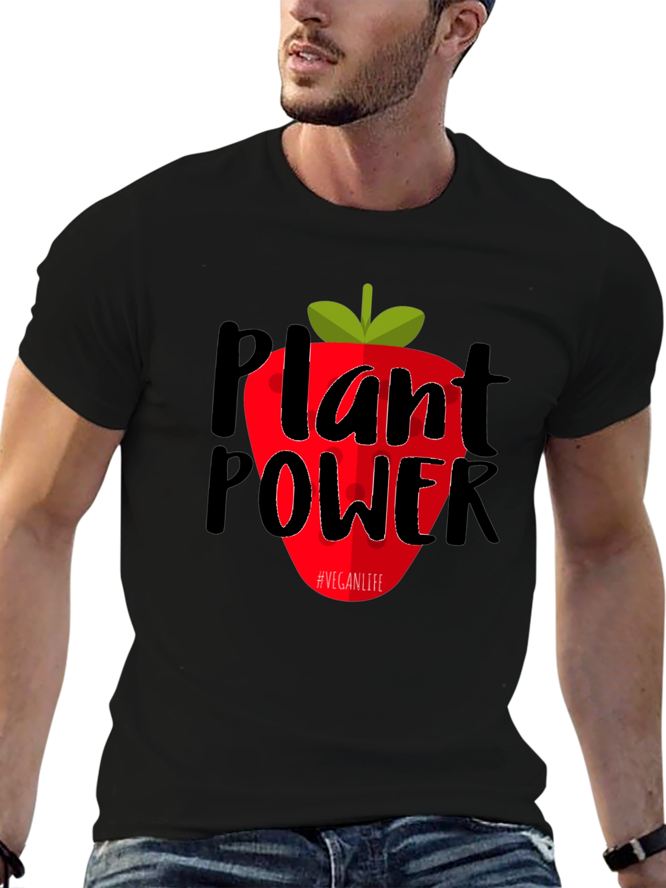 Plant Power Vegan Life T-Shirt