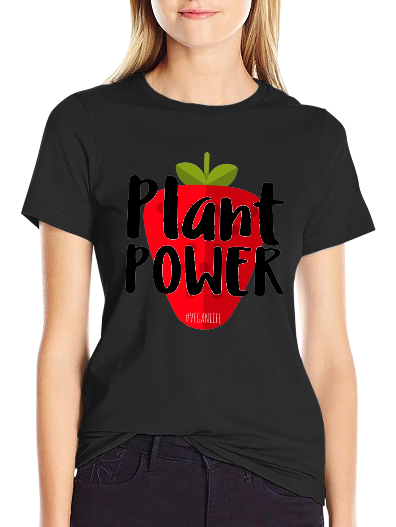 Plant Power Vegan Life T-Shirt