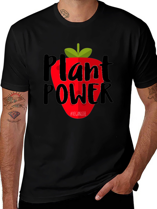 Plant Power Vegan Life T-Shirt