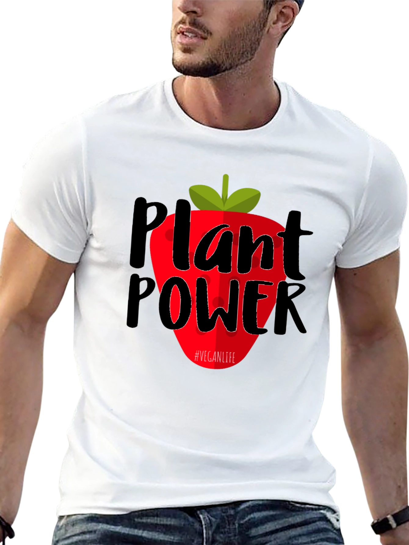 Plant Power Vegan Life T-Shirt