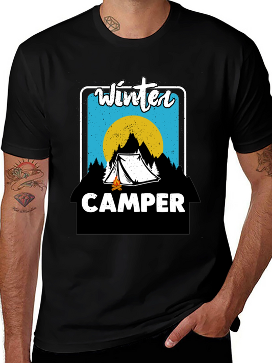 Winter Camper Graphic T-Shirt