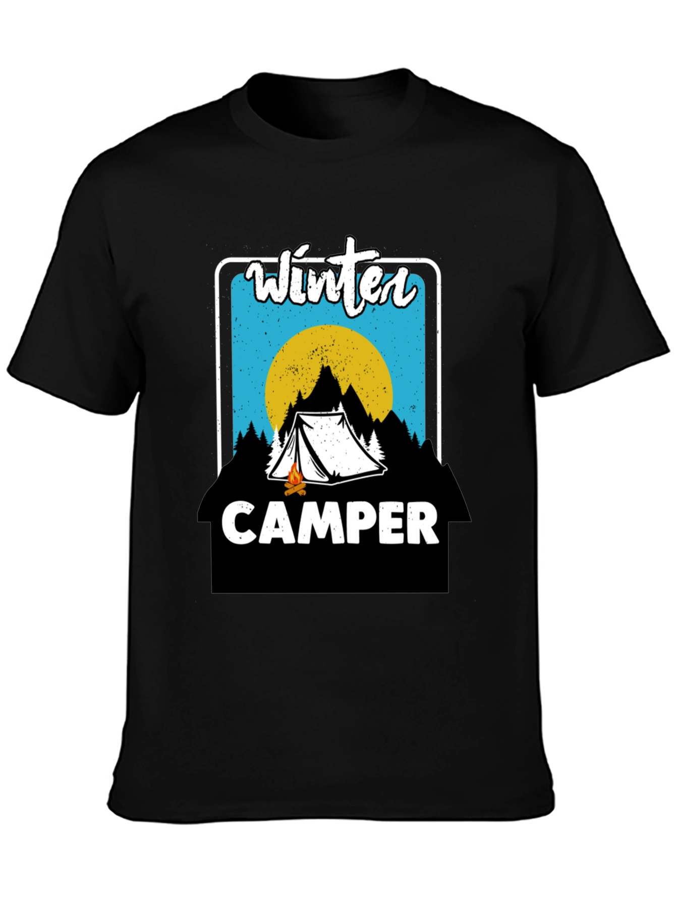 Winter Camper Graphic T-Shirt