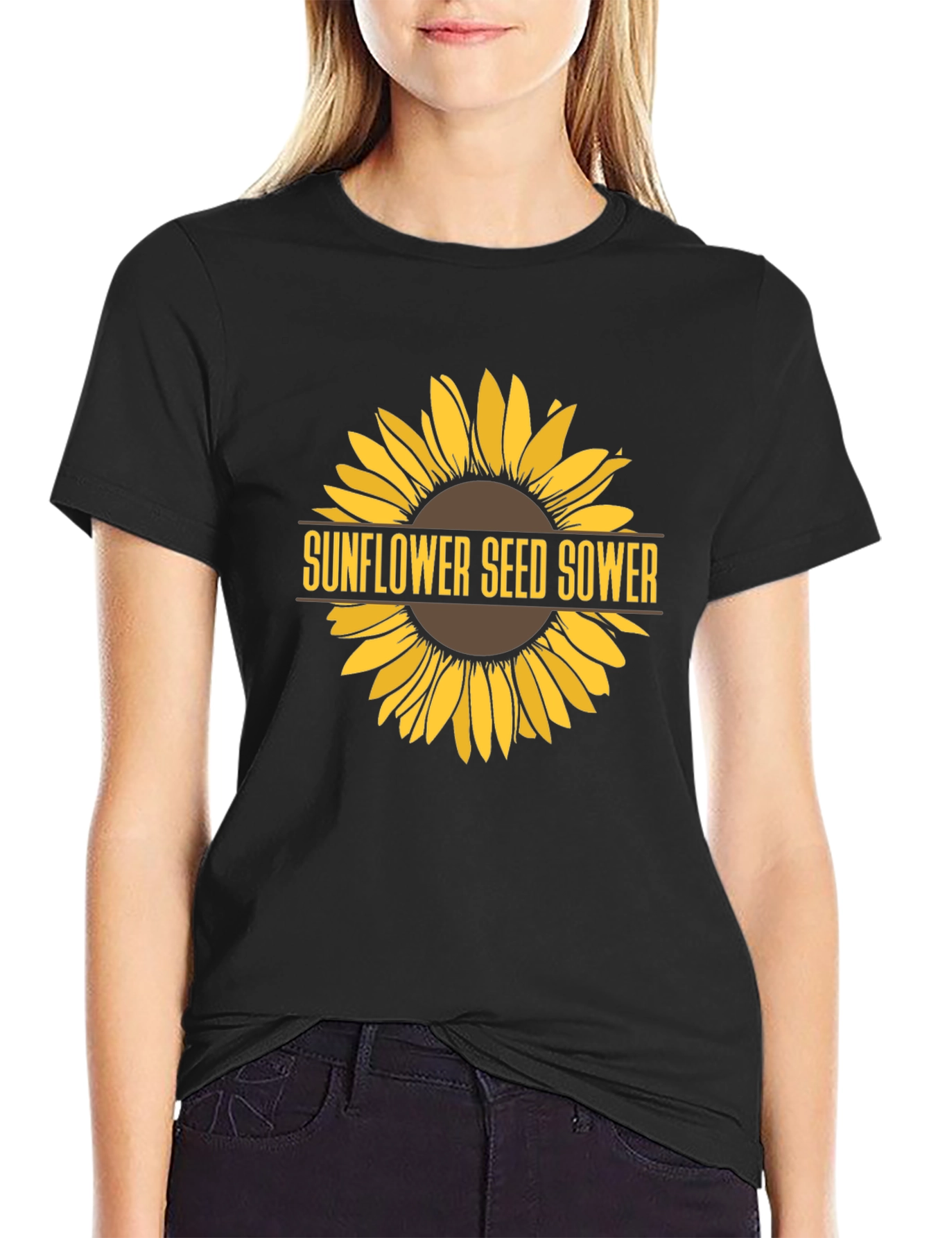 Sunflower Seed Sower Graphic Tee