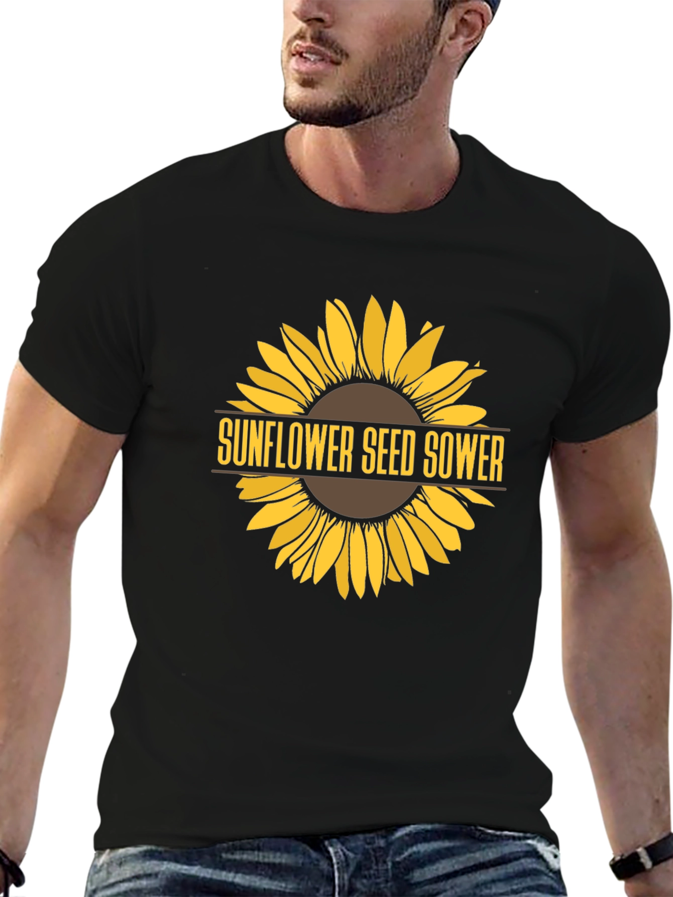 Sunflower Seed Sower Graphic Tee