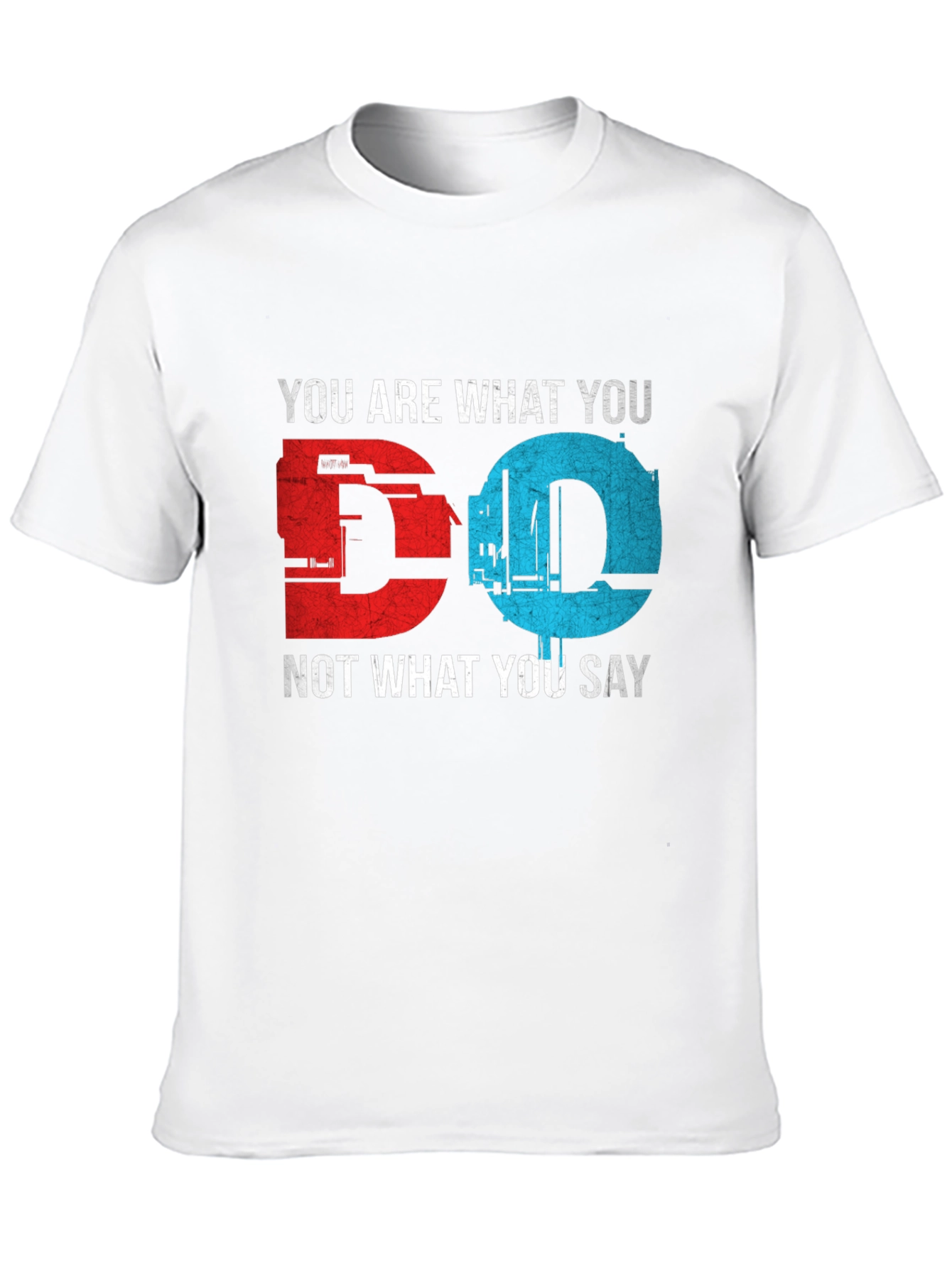 You Are What You Do Black Graphic T-Shirt