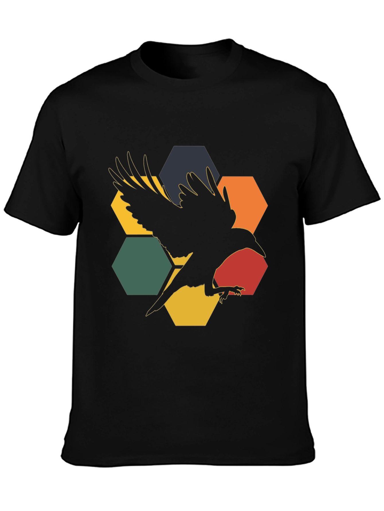 Retro Raven Graphic Tee