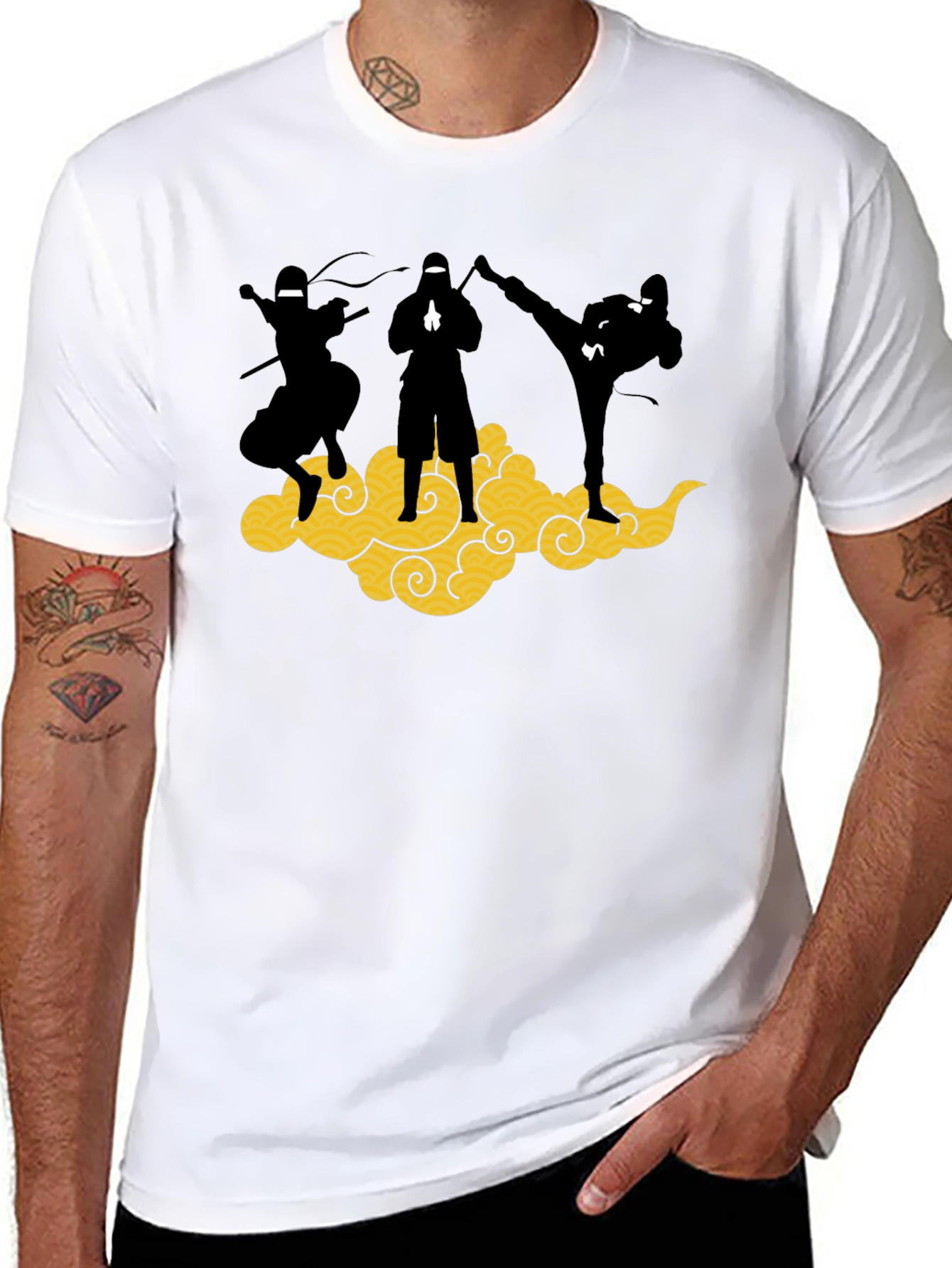 Ninja Cloud T-Shirt - Martial Arts Graphic Tee