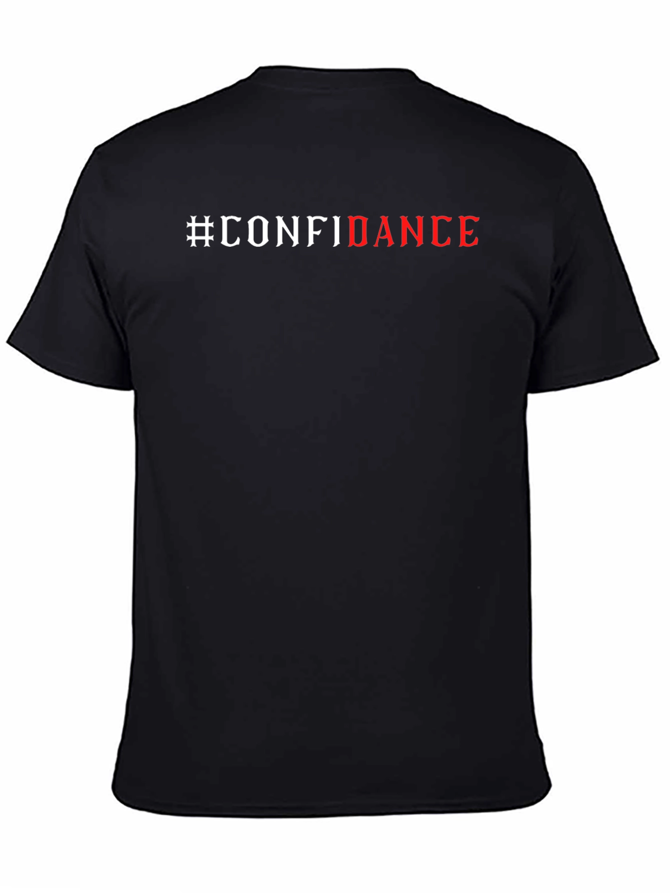 #Confidence Graphic Print Short Sleeve T-Shirt