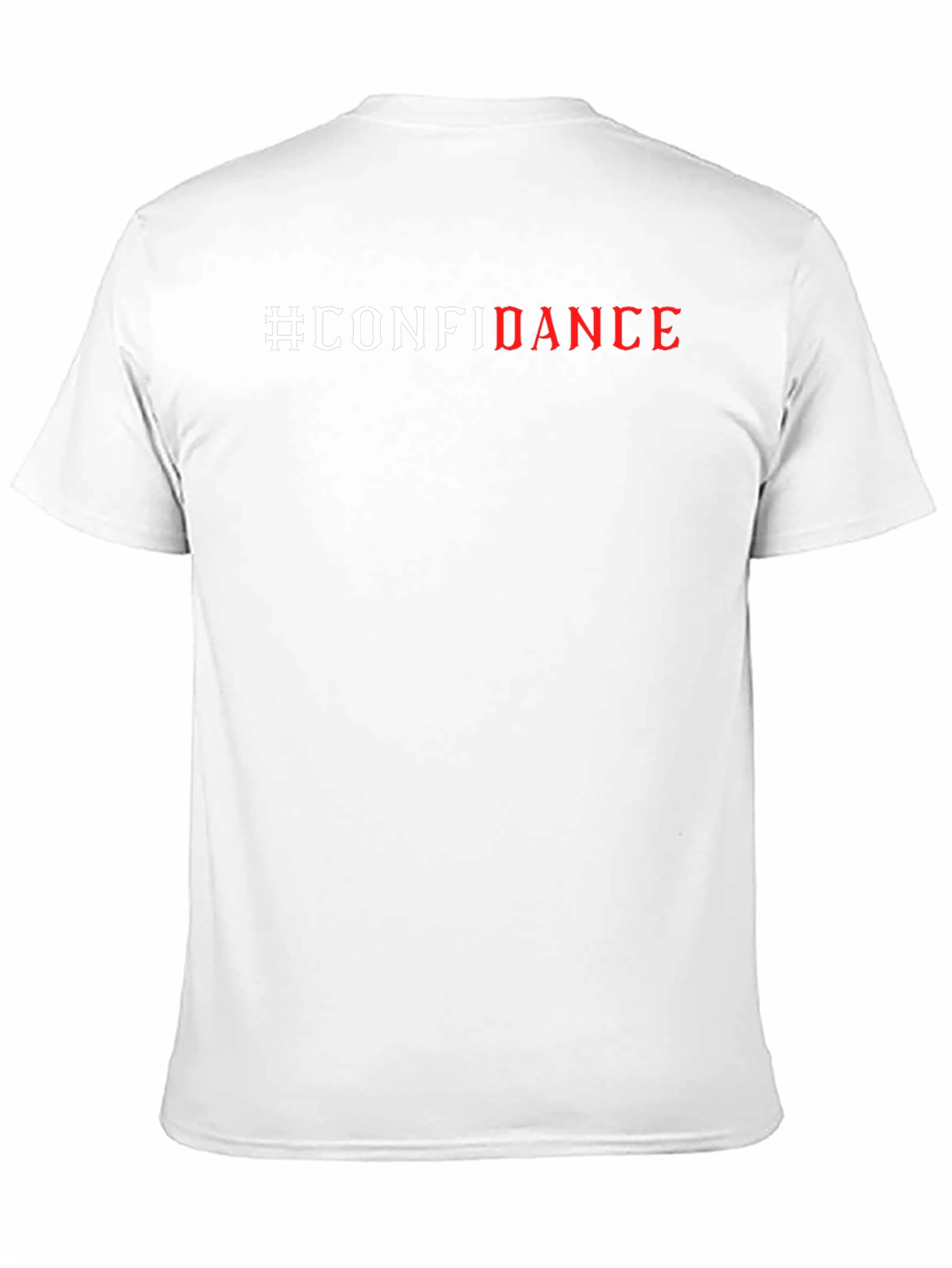 #Confidence Graphic Print Short Sleeve T-Shirt