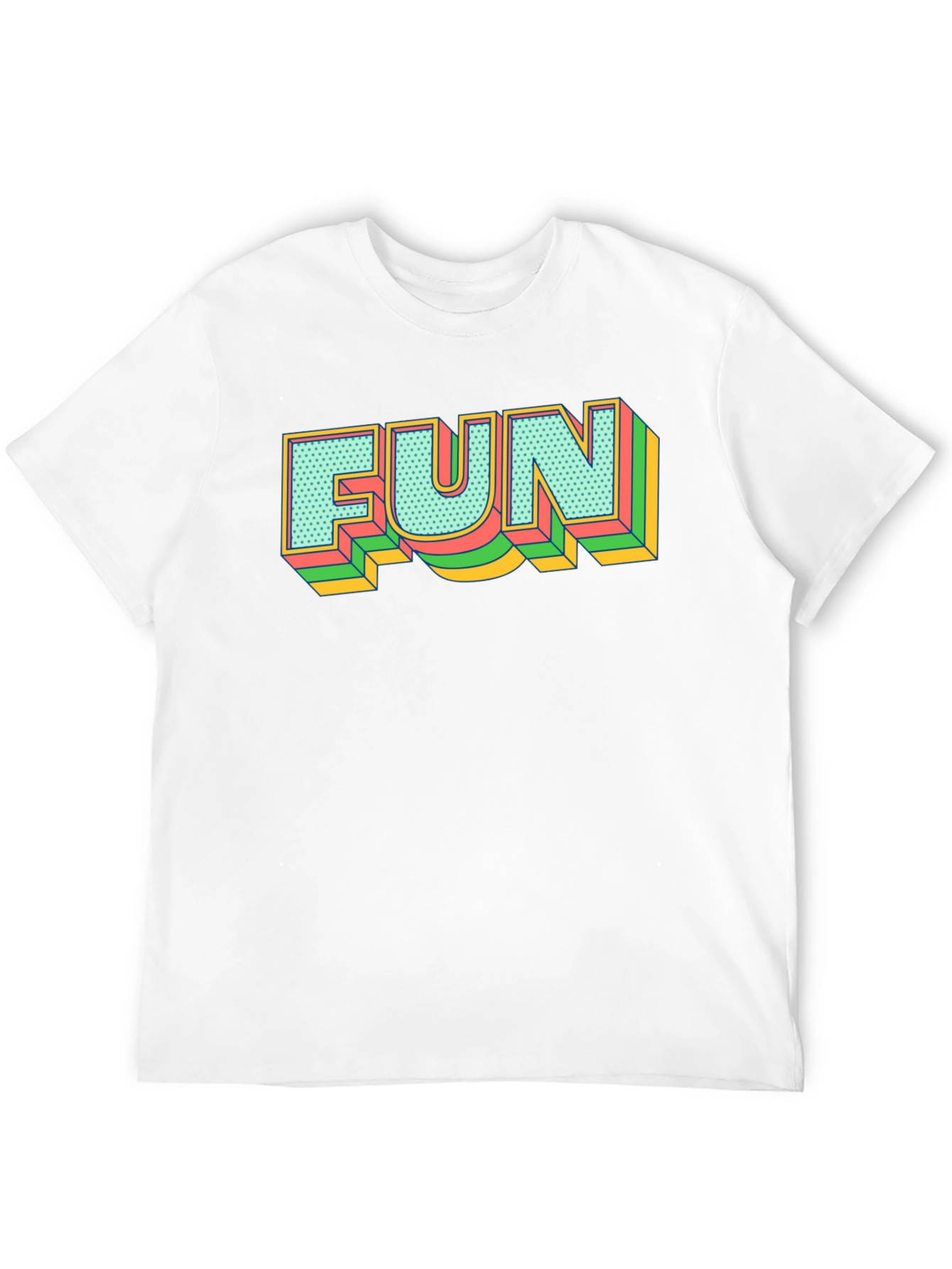 Retro FUN Graphic Tee - Bold Statement Shirt