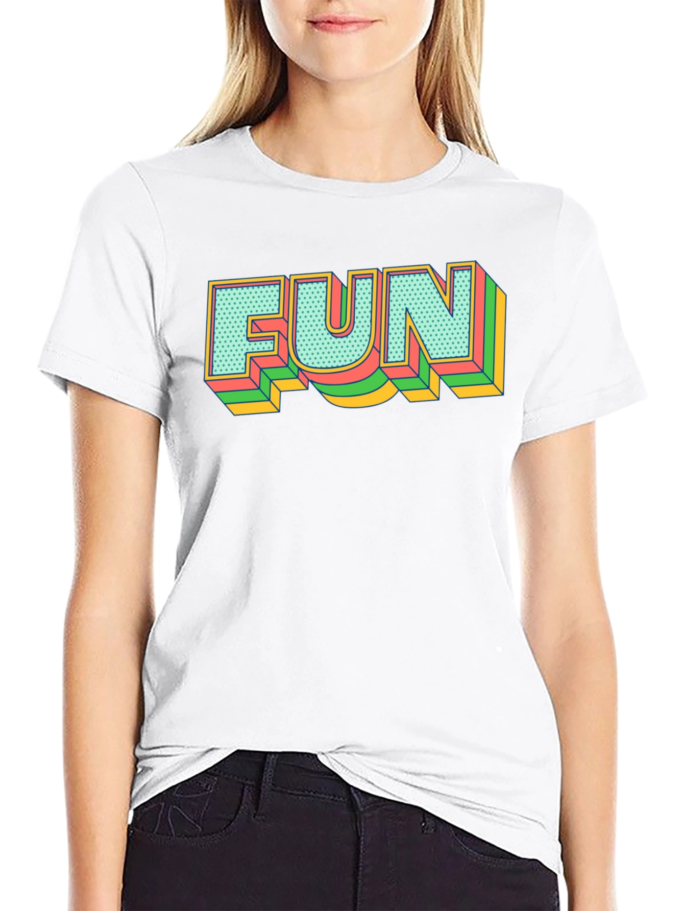 Retro FUN Graphic Tee - Bold Statement Shirt
