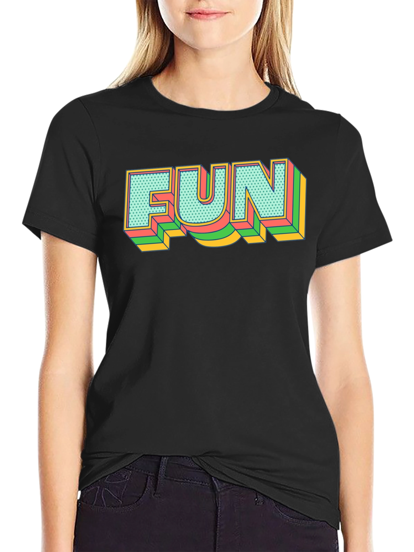 Retro FUN Graphic Tee - Bold Statement Shirt