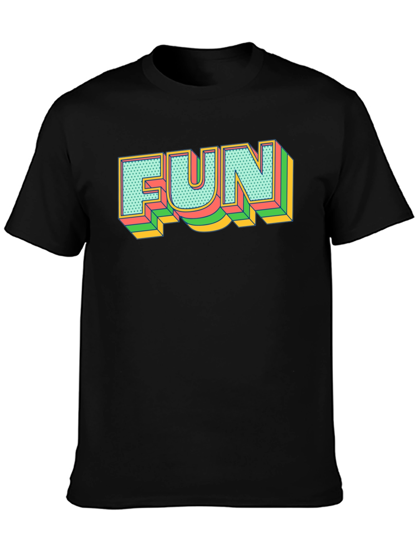 Retro FUN Graphic Tee - Bold Statement Shirt