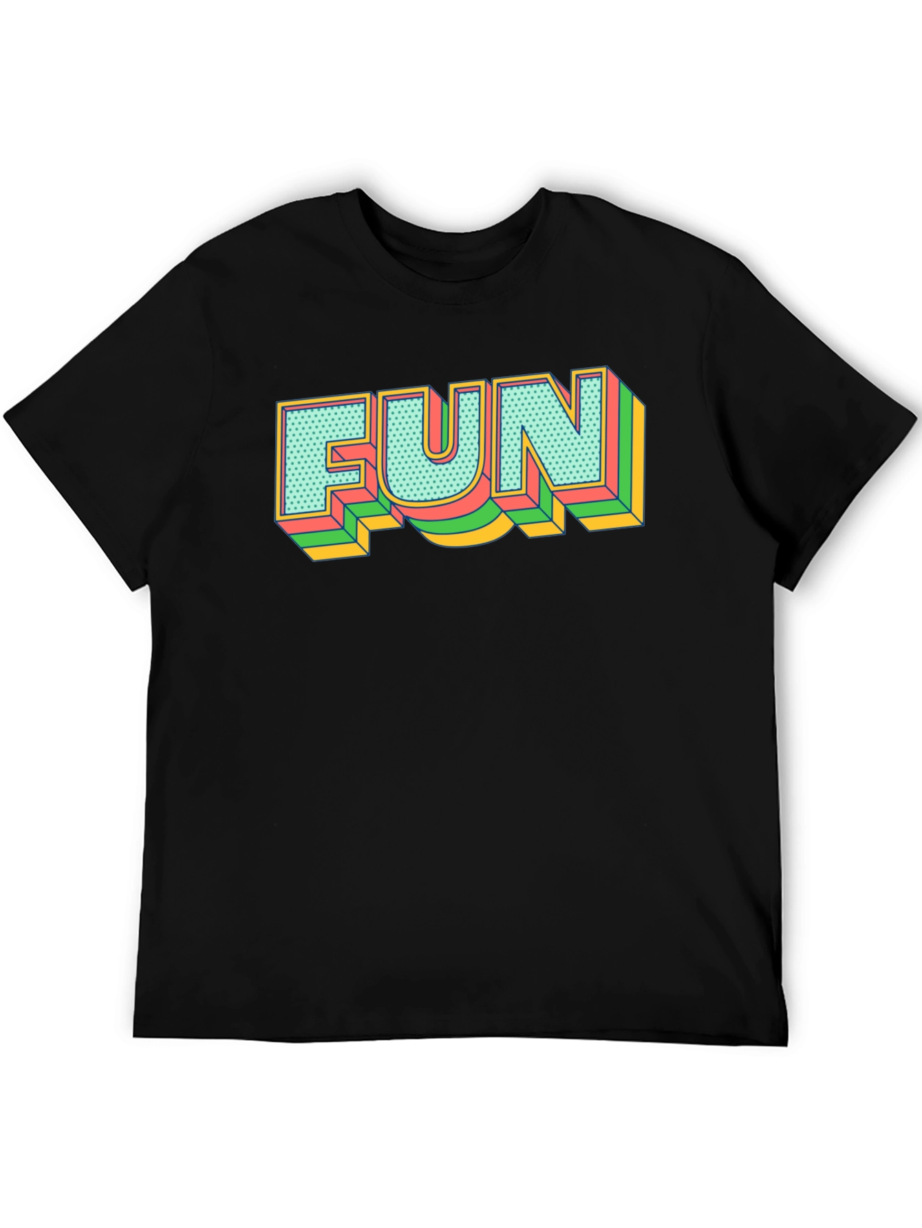 Retro FUN Graphic Tee - Bold Statement Shirt