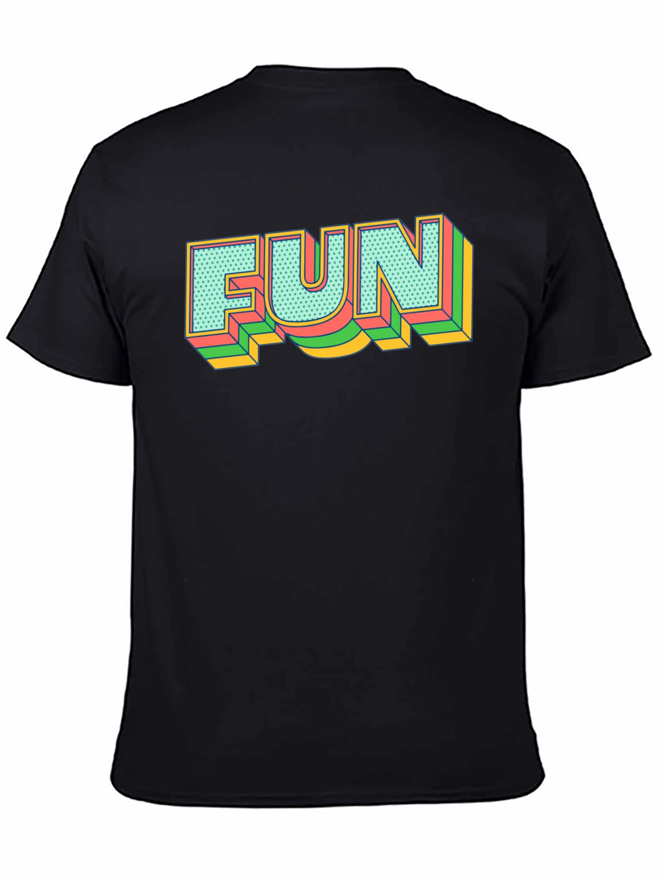 Retro FUN Graphic Tee - Bold Statement Shirt