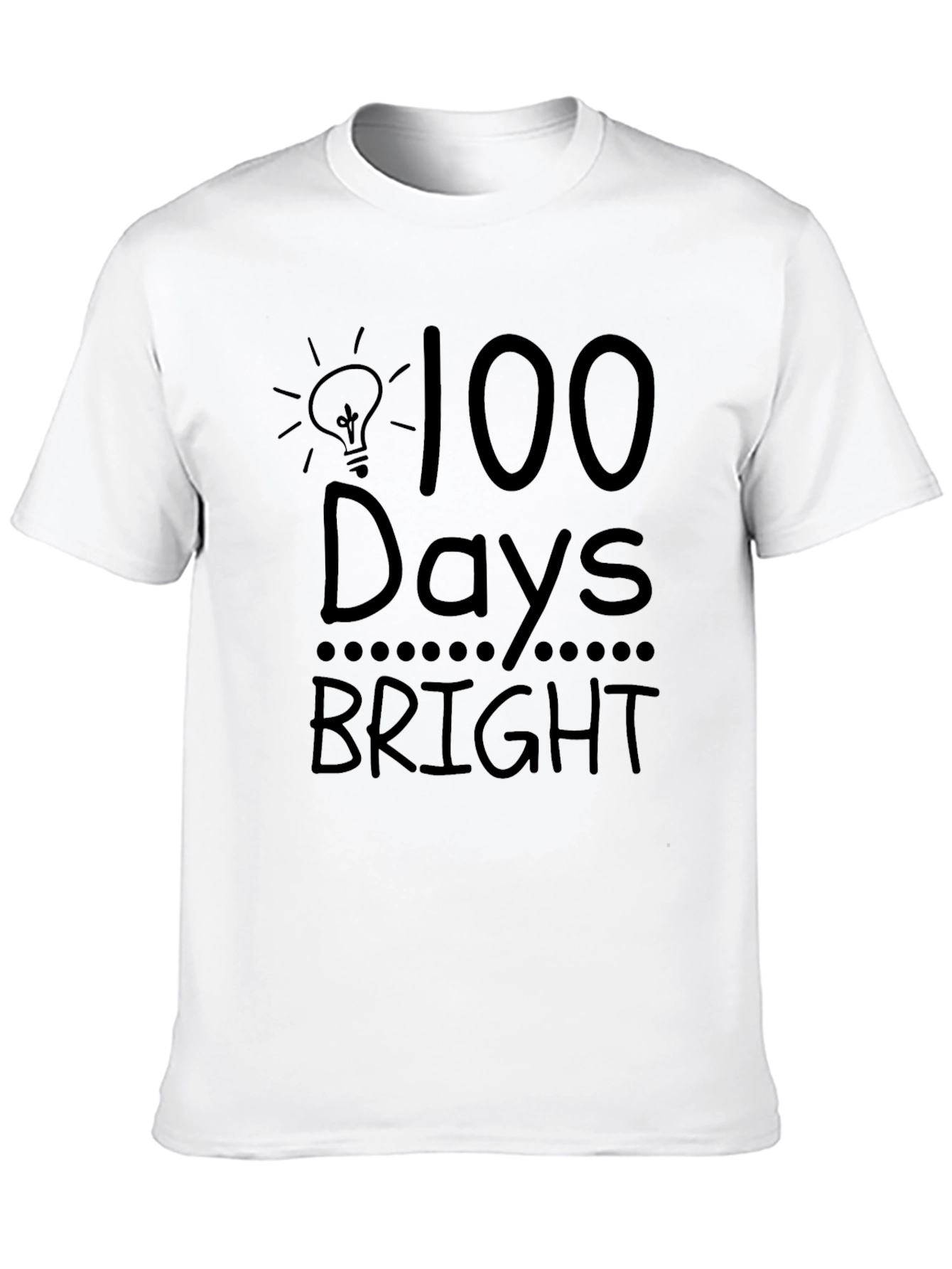 100 Days Brighter T-Shirt - Unisex
