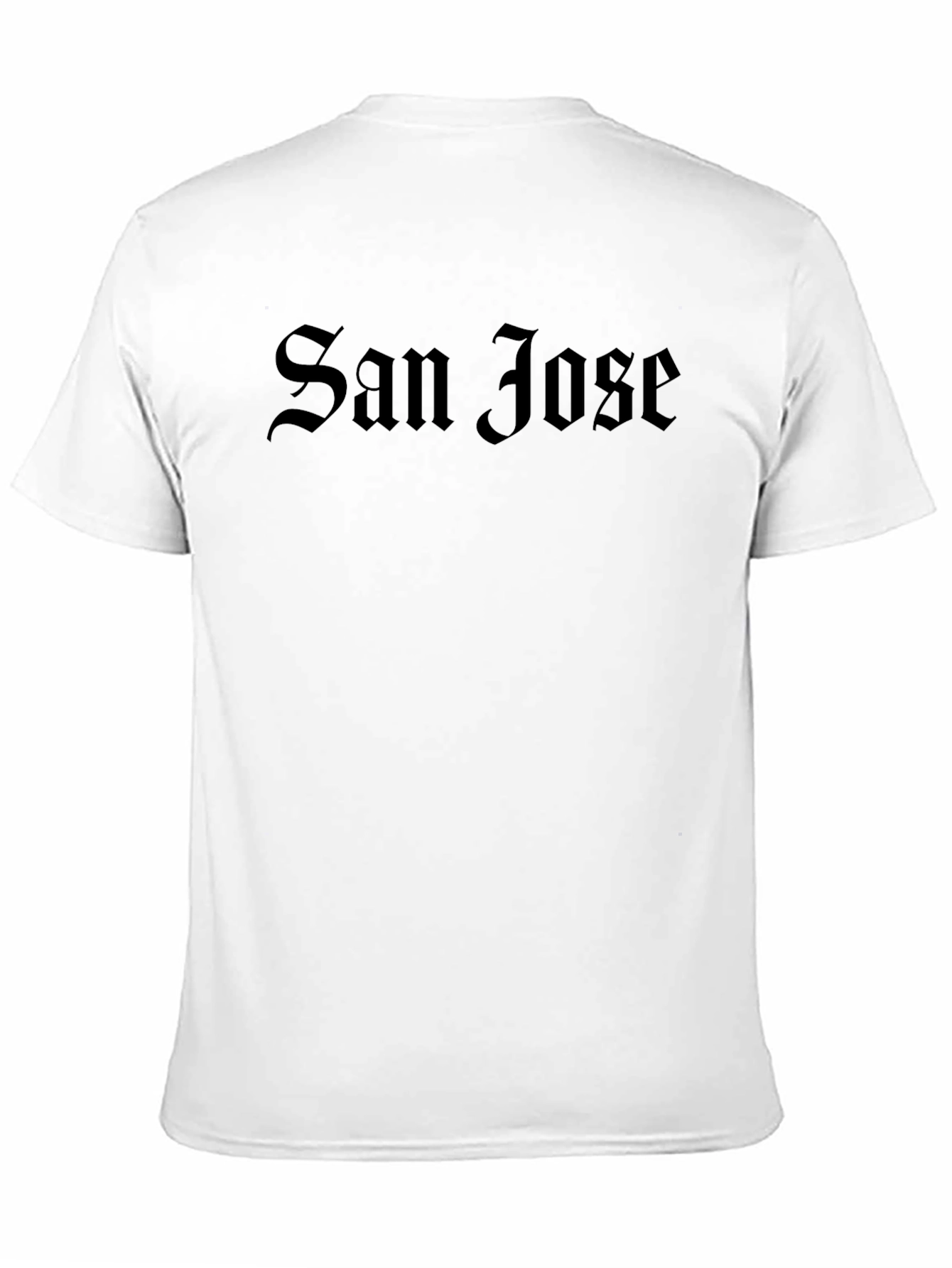 San Jose Graphic Tee - Classic Black T-Shirt