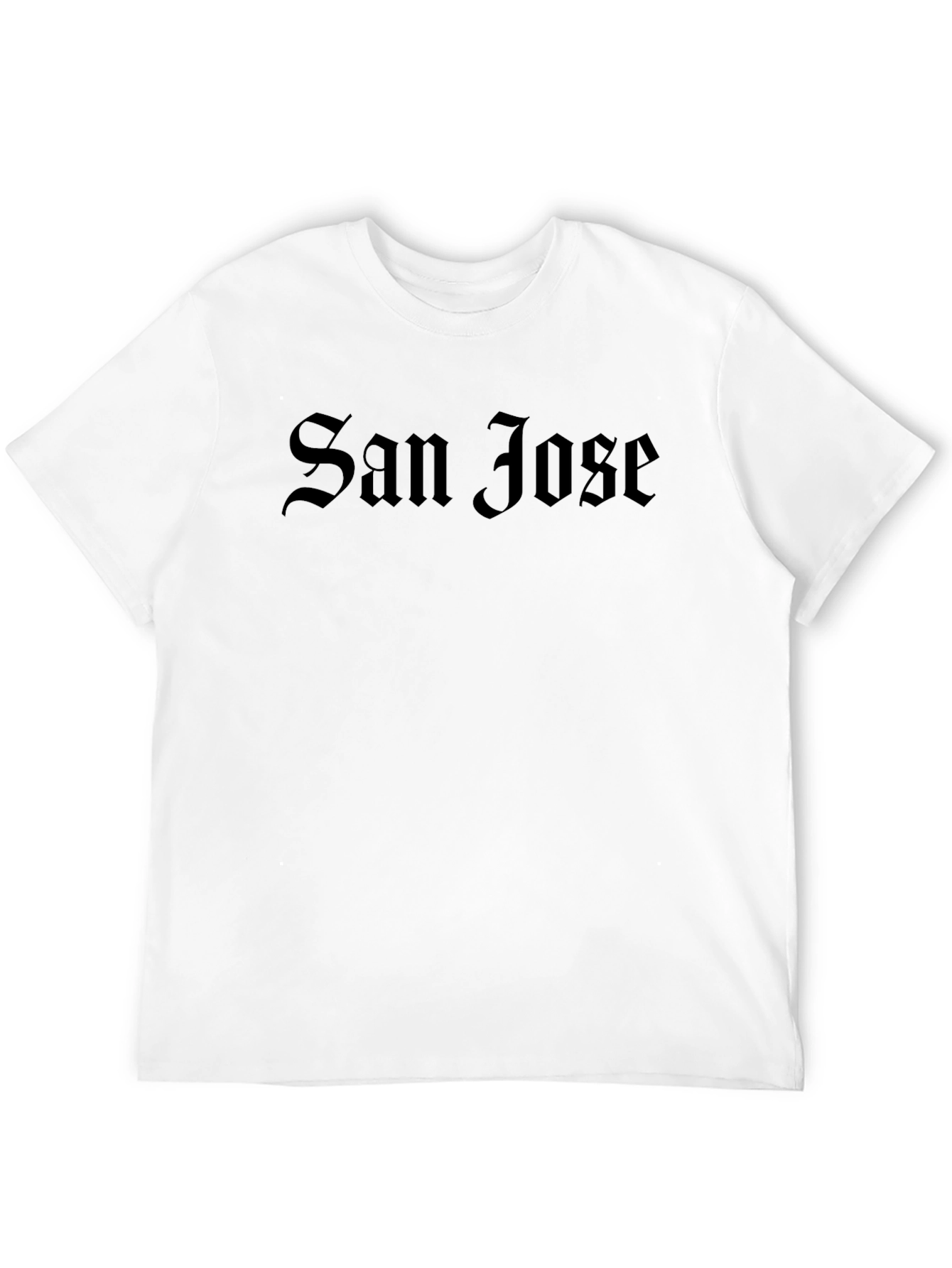 San Jose Graphic Tee - Classic Black T-Shirt