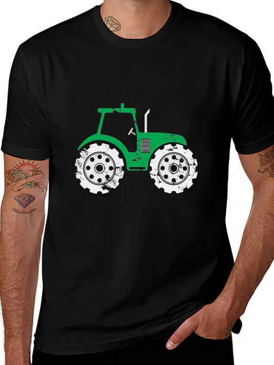 Green Tractor Graphic Tee - Farm Life Apparel