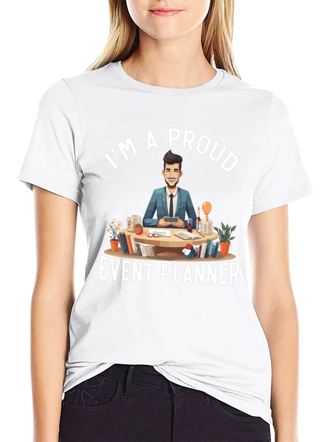 Proud Event Planner Graphic T-Shirt