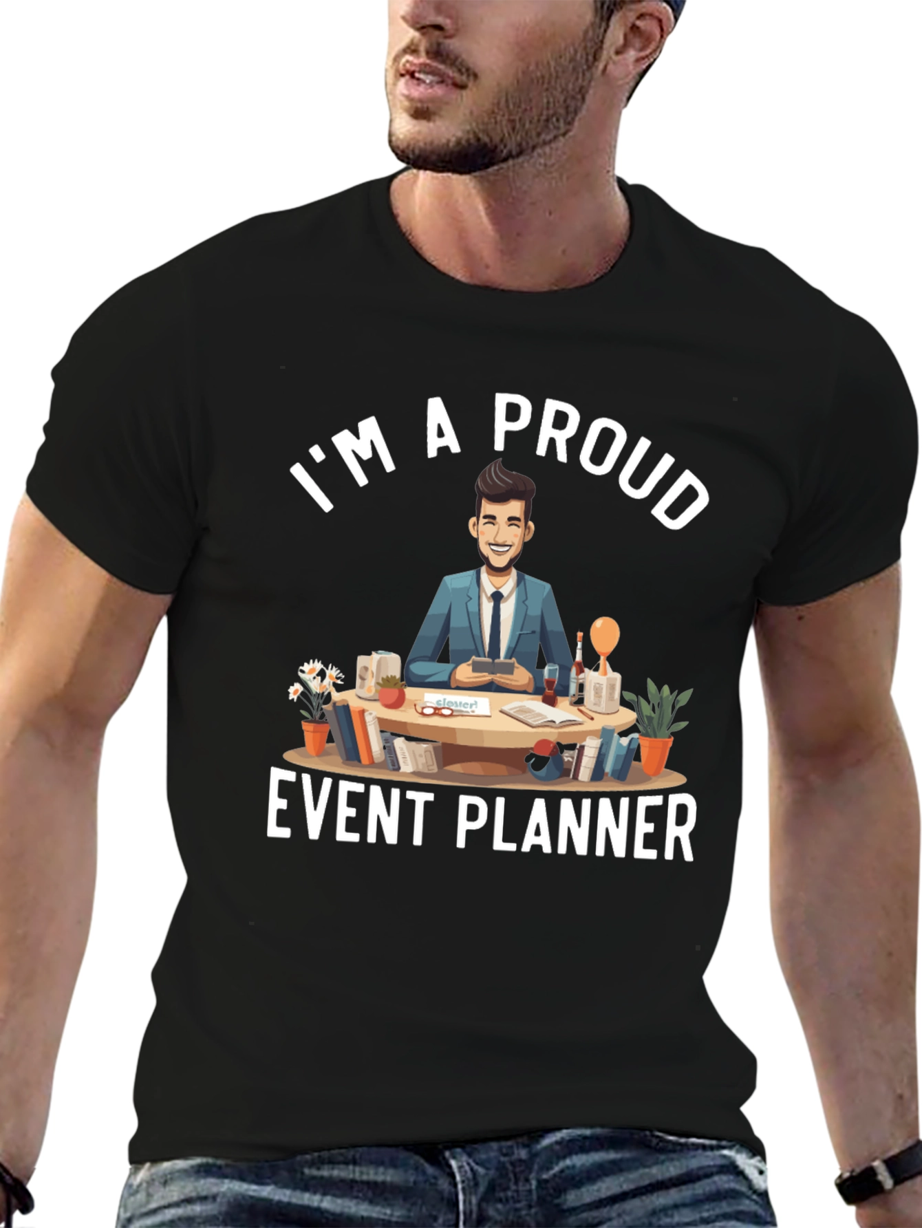 Proud Event Planner Graphic T-Shirt