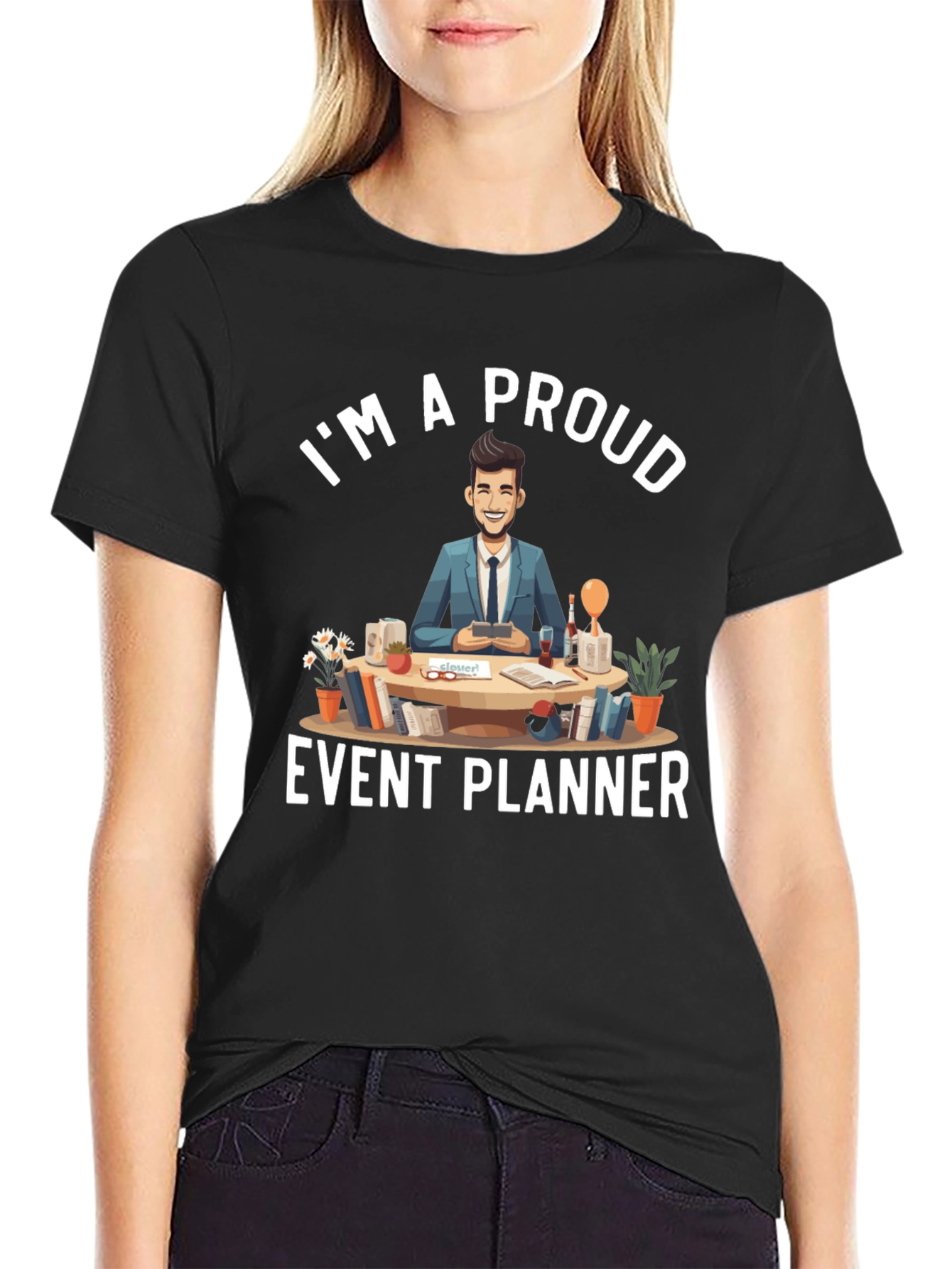 Proud Event Planner Graphic T-Shirt