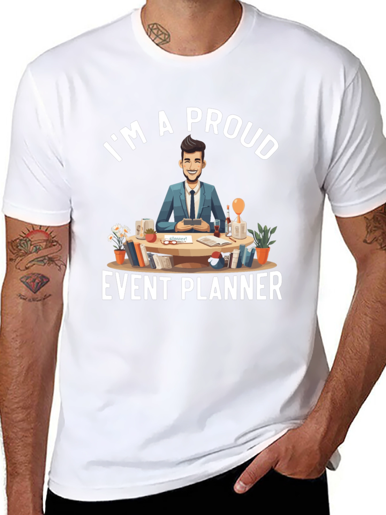 Proud Event Planner Graphic T-Shirt
