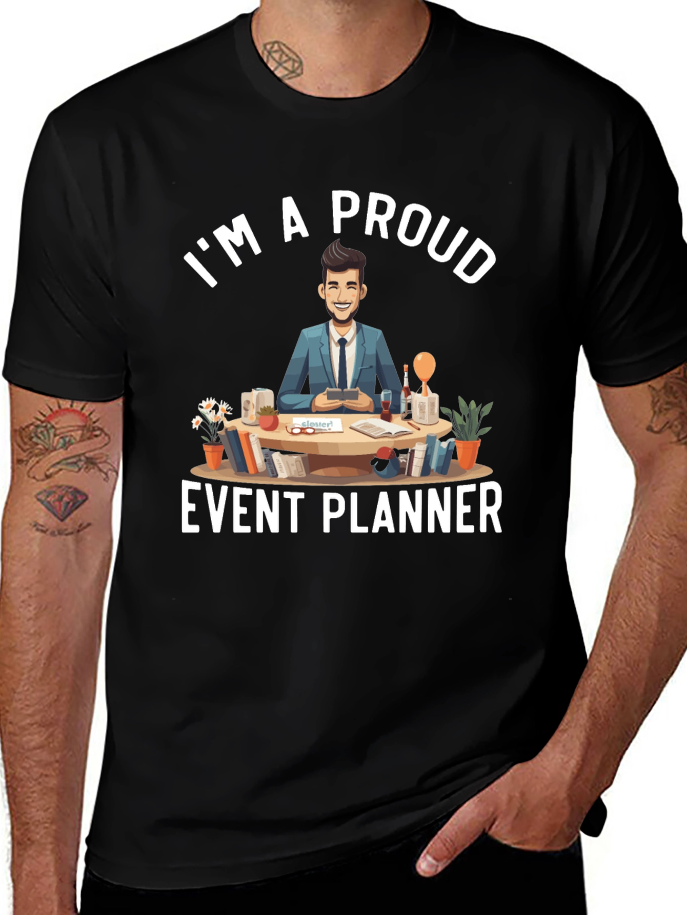Proud Event Planner Graphic T-Shirt