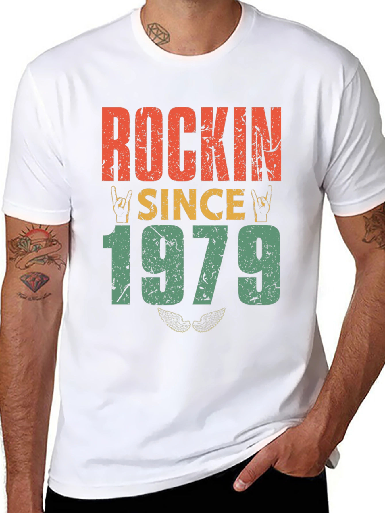 Rockin Since 1979 Retro T-Shirt