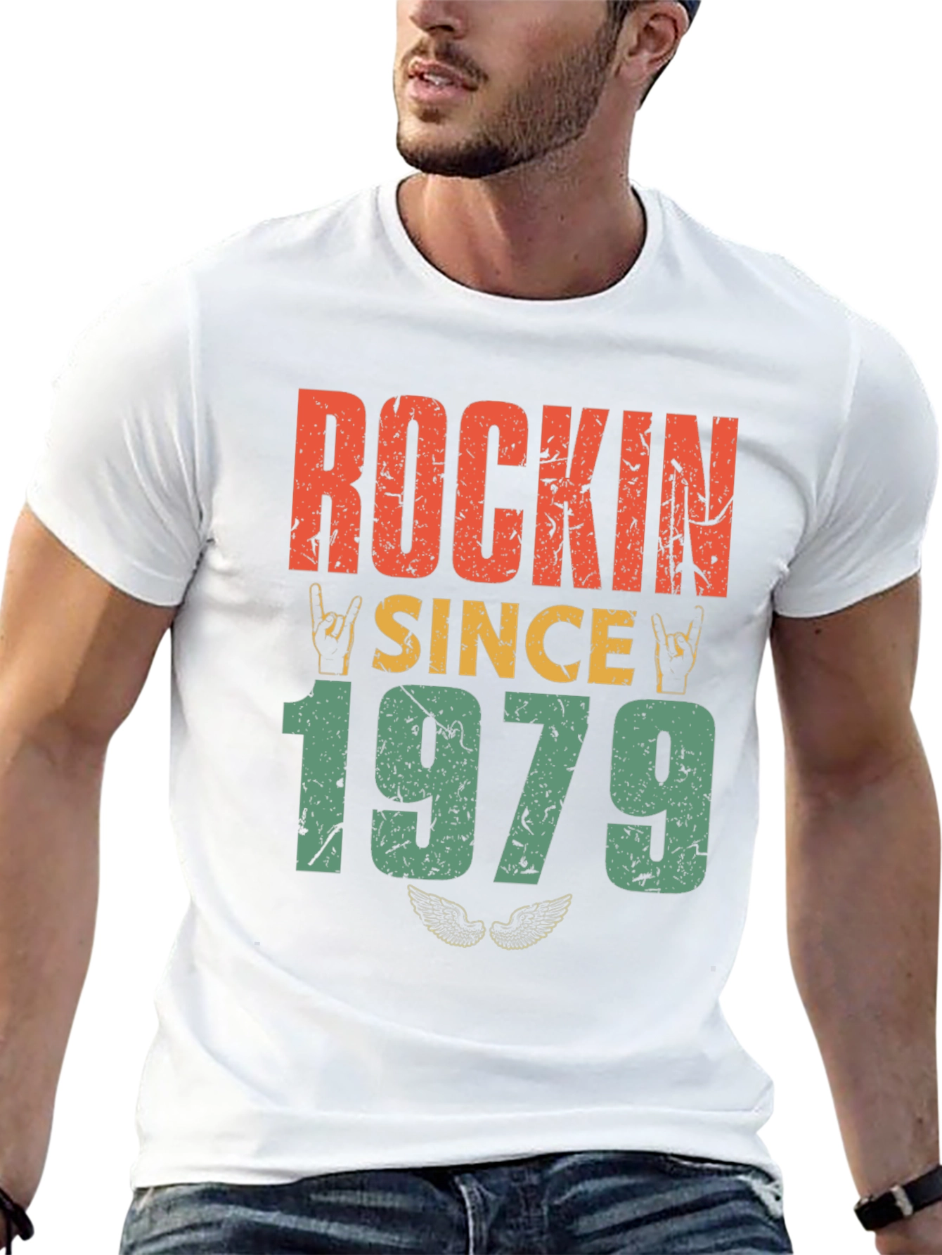 Rockin Since 1979 Retro T-Shirt