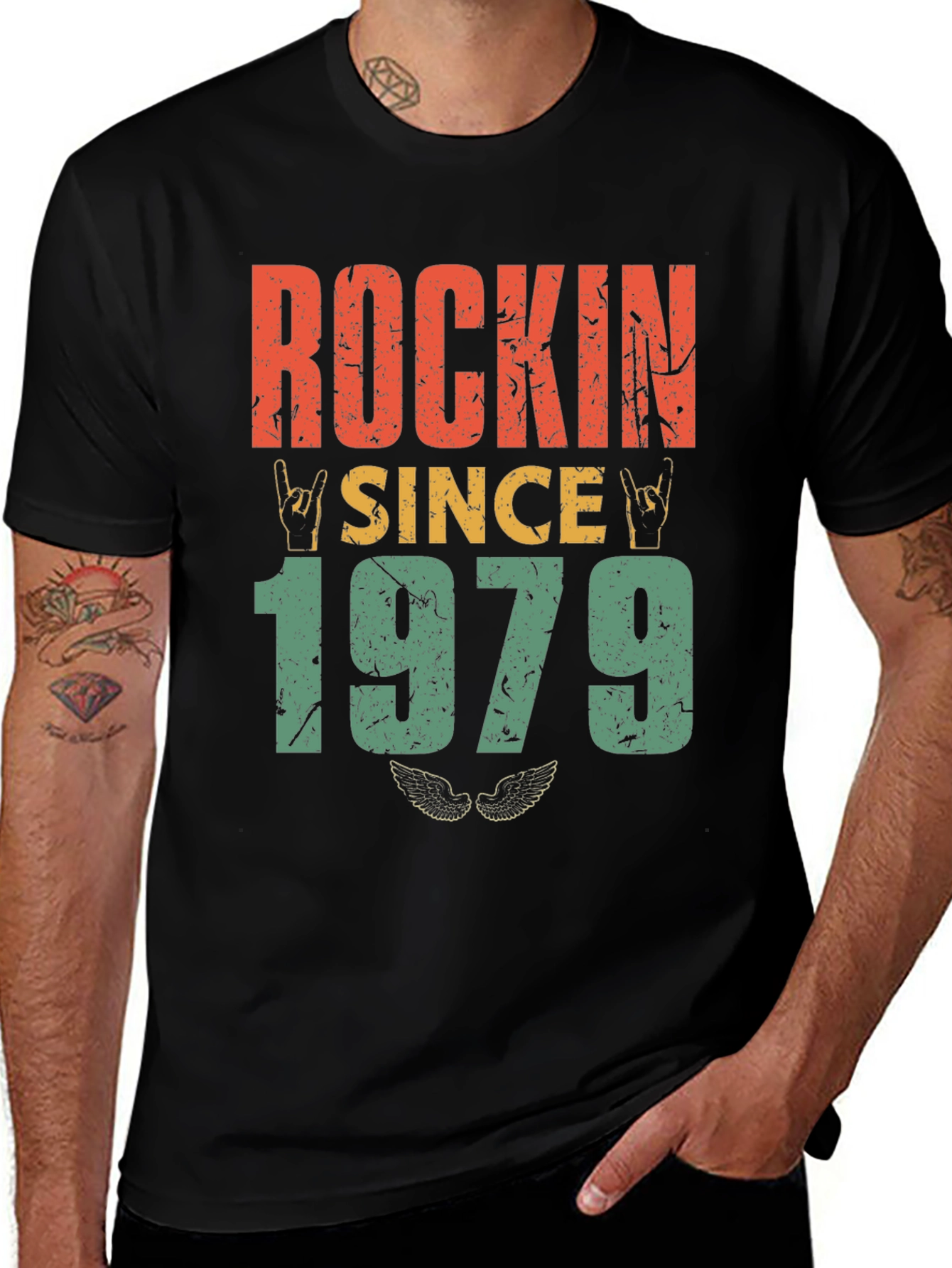Rockin Since 1979 Retro T-Shirt
