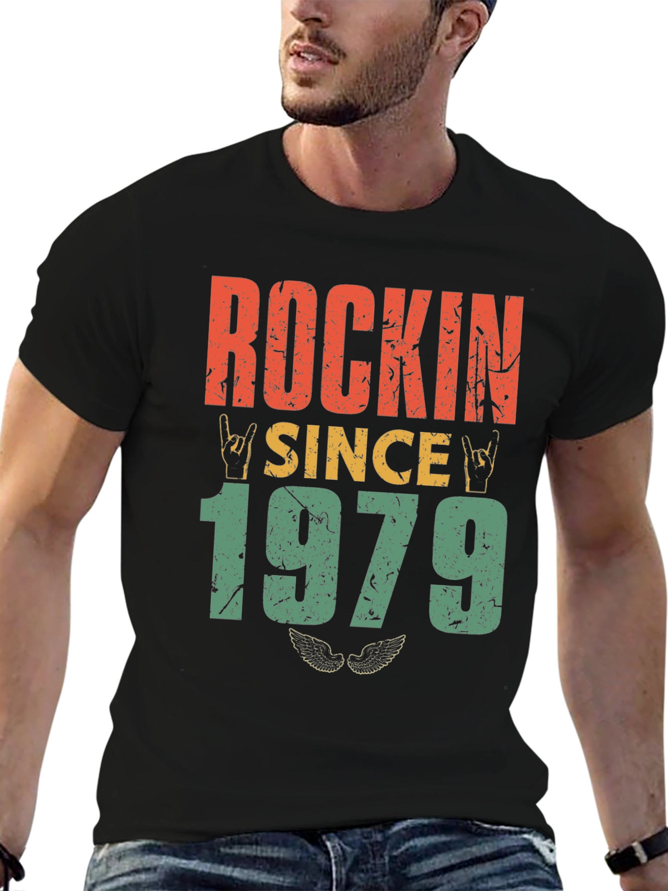 Rockin Since 1979 Retro T-Shirt