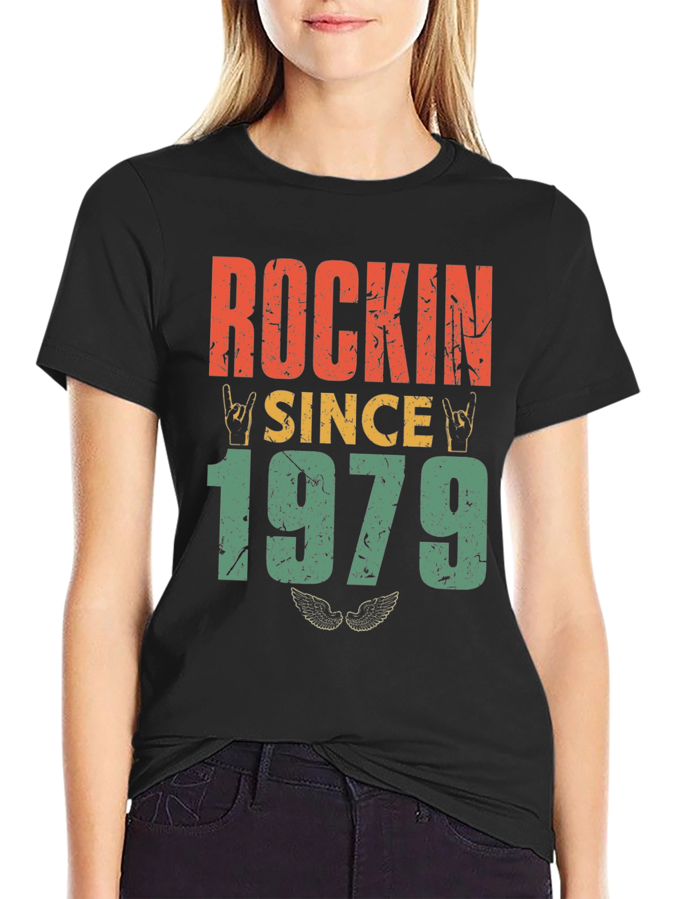 Rockin Since 1979 Retro T-Shirt