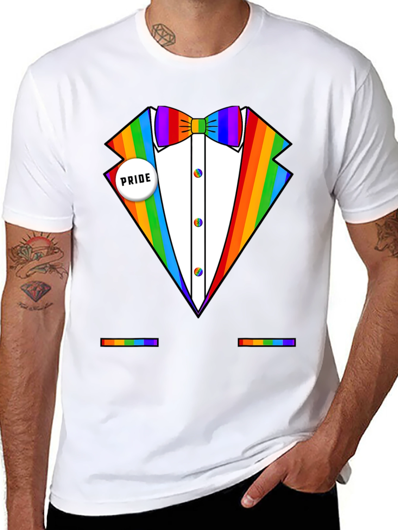 Pride Tuxedo T-Shirt