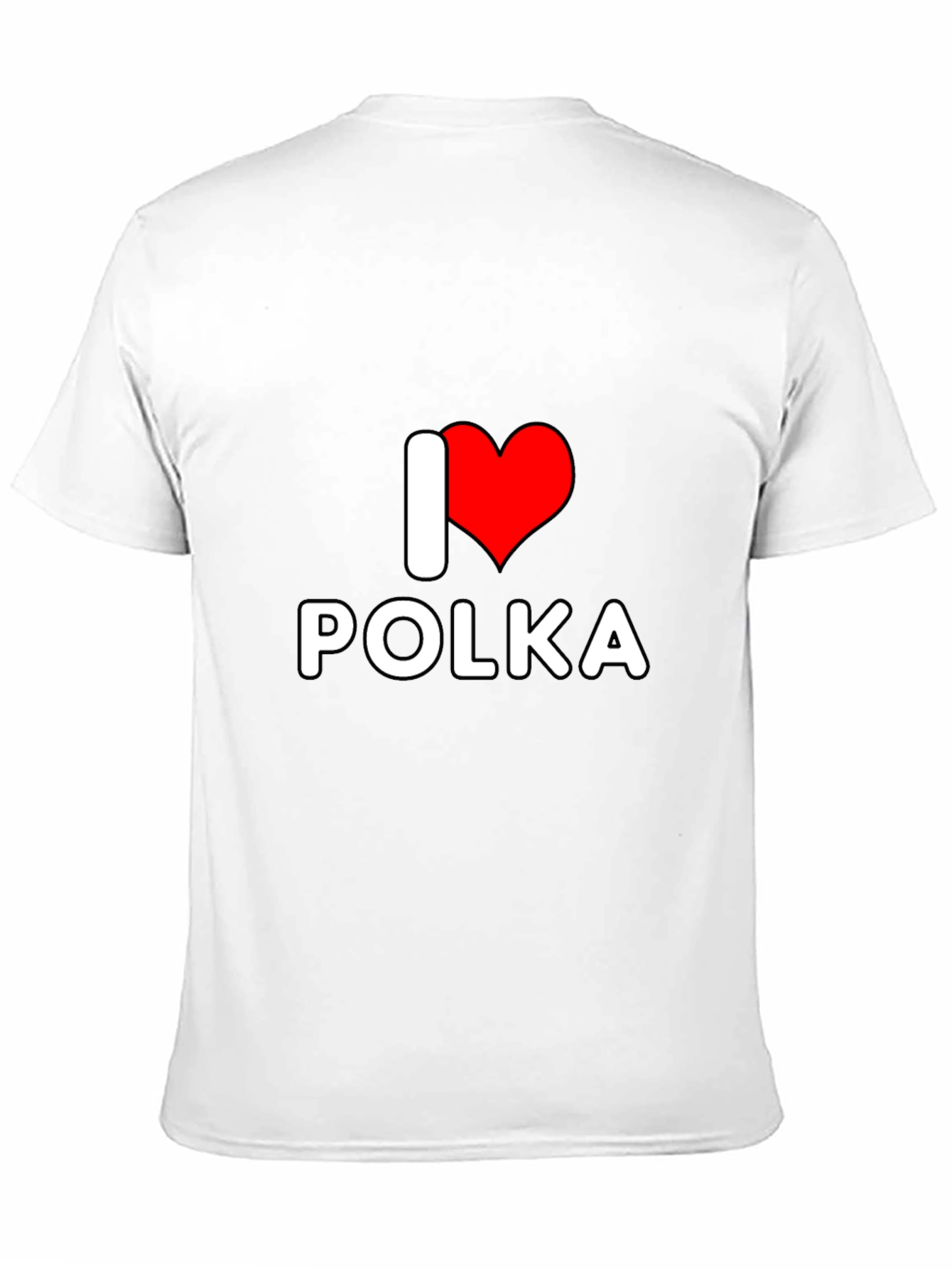 I Love Polka T-Shirt - Stylish Music Tee
