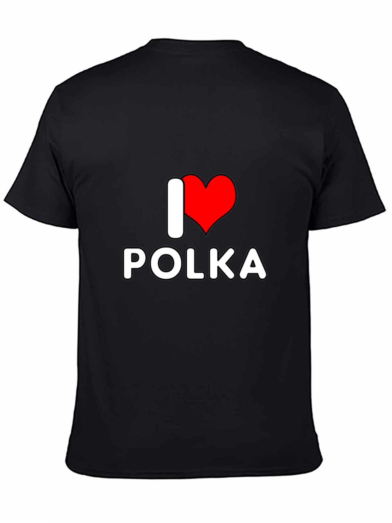 I Love Polka T-Shirt - Stylish Music Tee